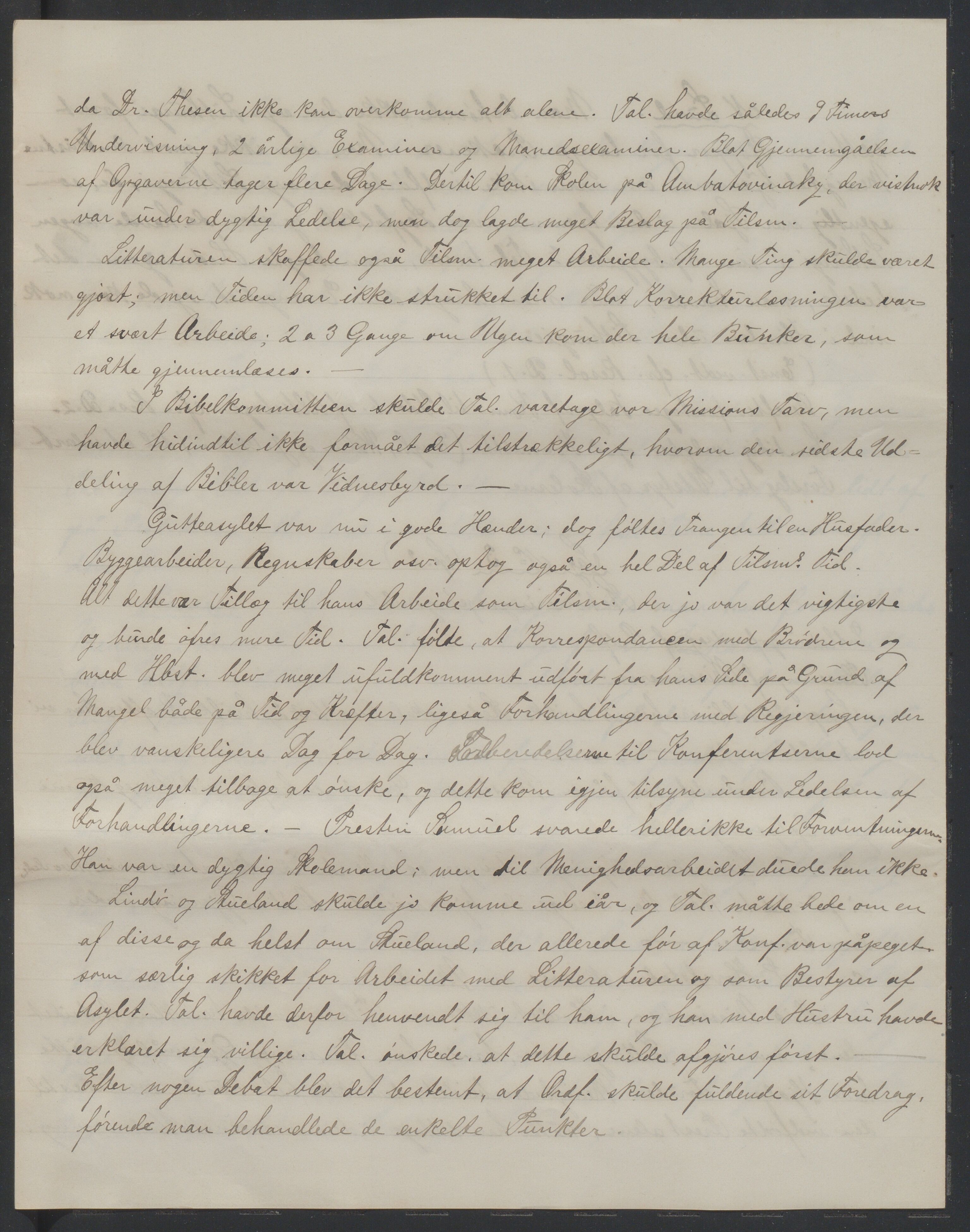 Det Norske Misjonsselskap - hovedadministrasjonen, VID/MA-A-1045/D/Da/Daa/L0038/0001: Konferansereferat og årsberetninger / Konferansereferat fra Madagaskar Innland., 1890