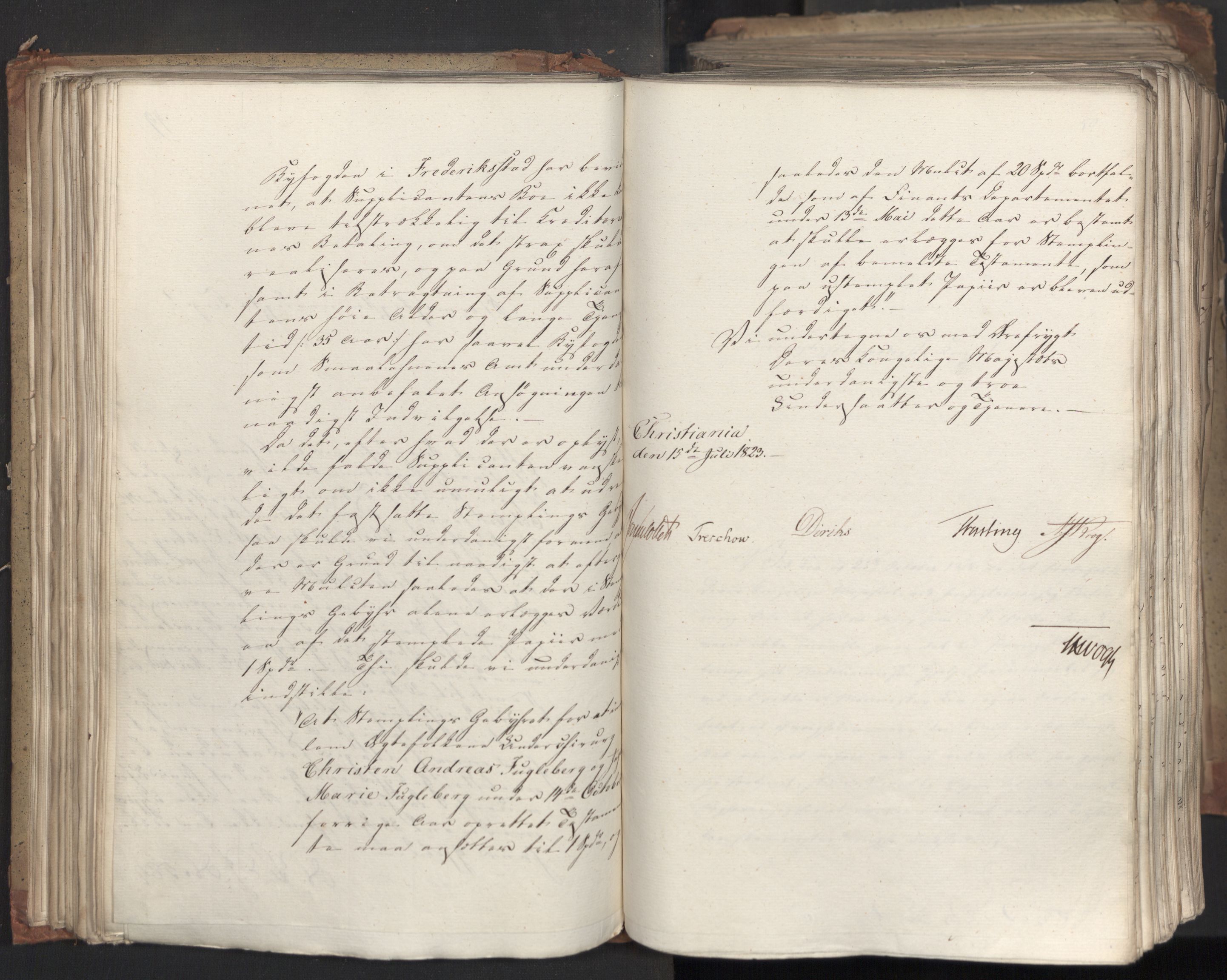 Statsrådsavdelingen i Stockholm, AV/RA-S-1003/D/Da/L0035: Regjeringsinnstillinger nr. 541-840, 1823, s. 108