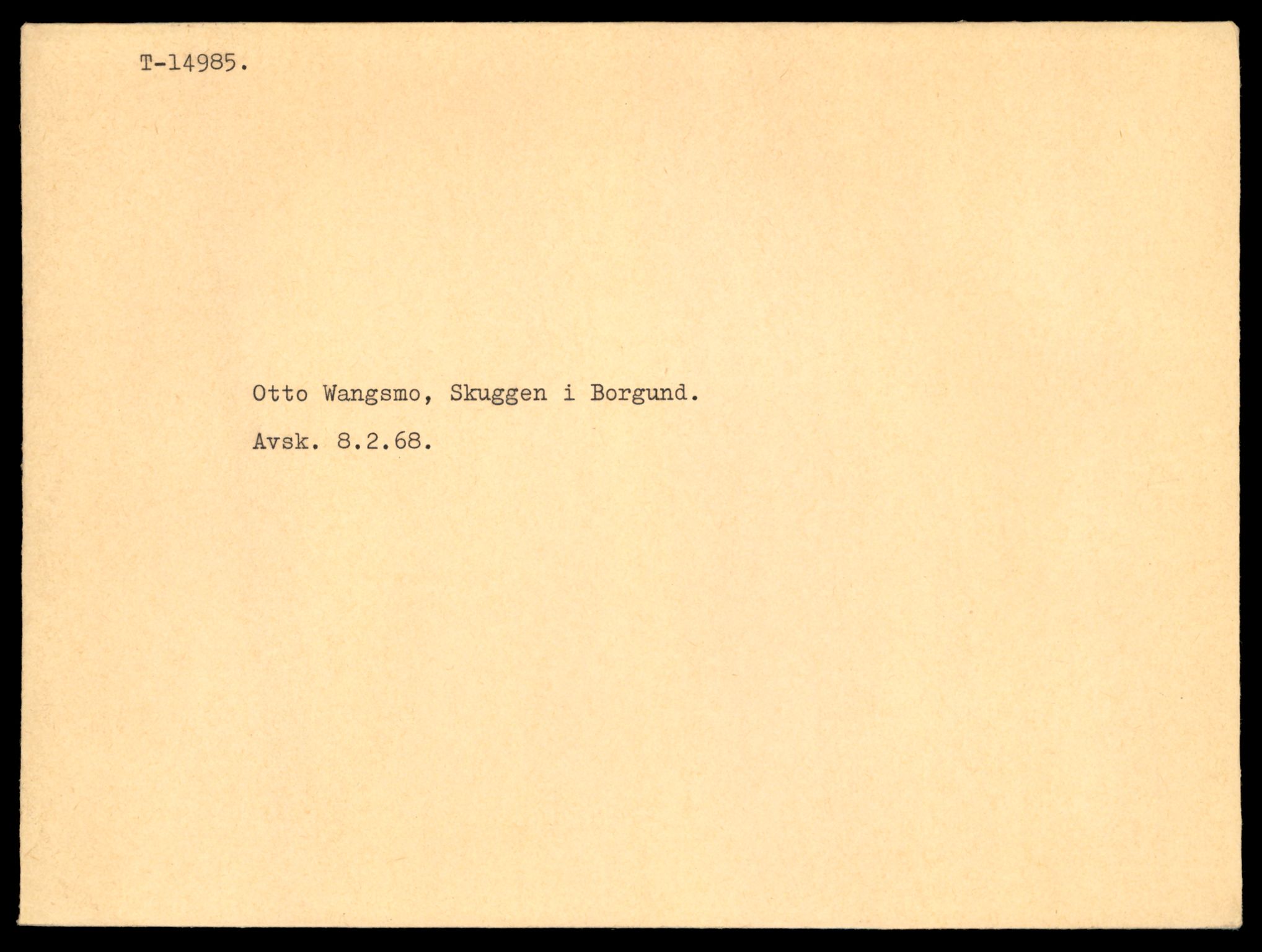 Møre og Romsdal vegkontor - Ålesund trafikkstasjon, AV/SAT-A-4099/F/Fe/L0049: Registreringskort for kjøretøy T 14864 - T 18613, 1927-1998, s. 2889