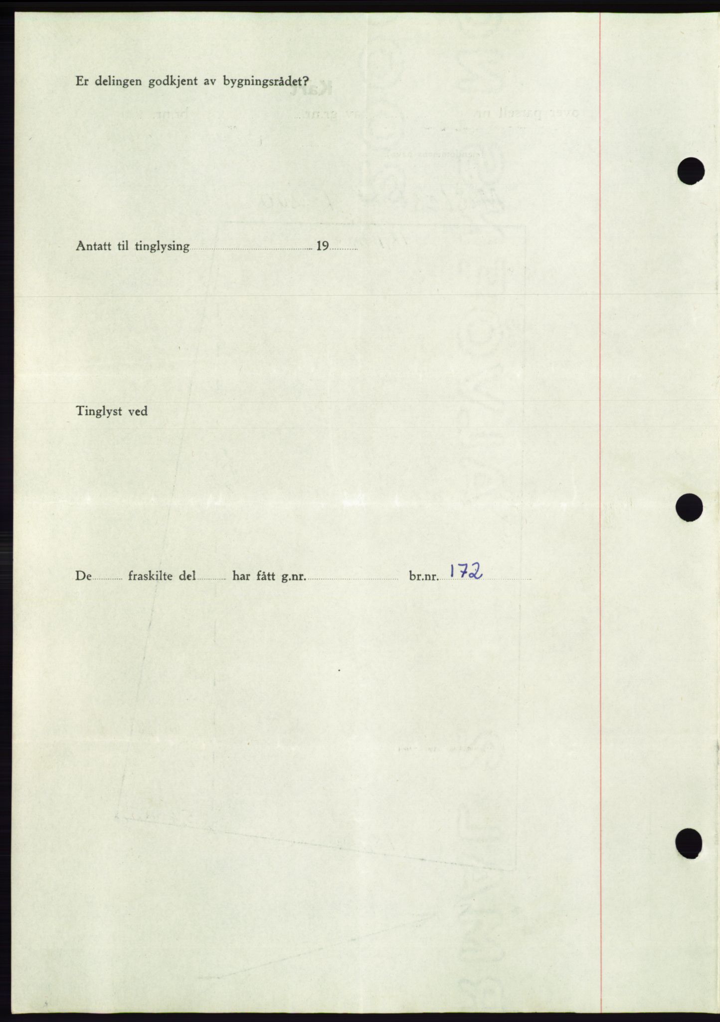 Søre Sunnmøre sorenskriveri, AV/SAT-A-4122/1/2/2C/L0068: Pantebok nr. 62, 1939-1939, Dagboknr: 1236/1939