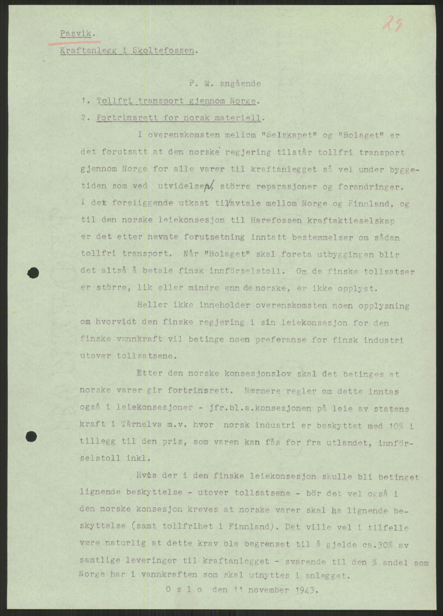 Vassdragsdirektoratet/avdelingen, AV/RA-S-6242/F/Fa/L0536: Pasvikelva, 1920-1971, s. 1123