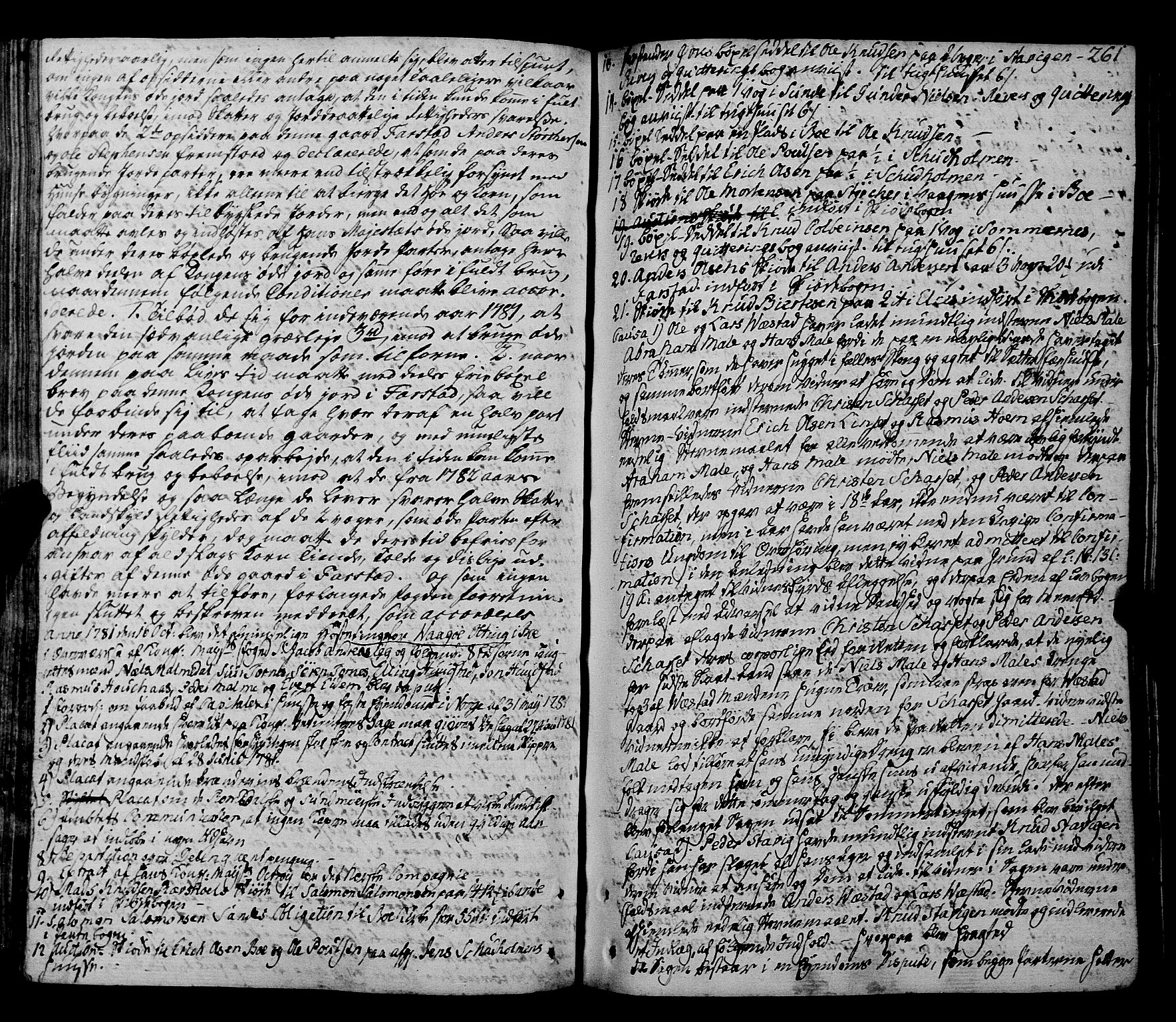 Romsdal sorenskriveri, SAT/A-4149/1/1/1A/L0016: Tingbok, 1775-1788, s. 260b-261a