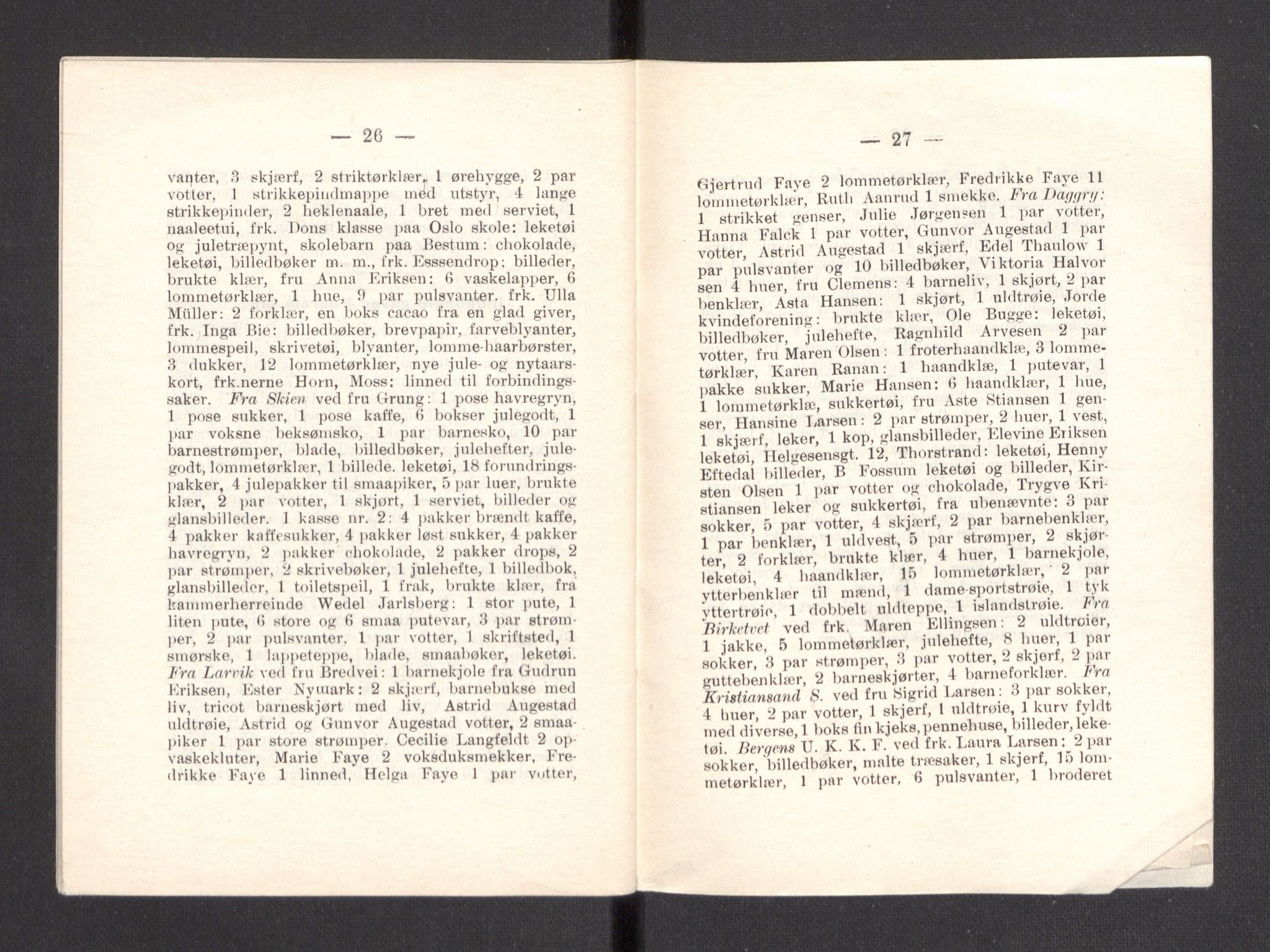 Kvinnelige Misjonsarbeidere, AV/RA-PA-0699/F/Fa/L0001/0007: -- / Årsmeldinger, trykte, 1906-1915