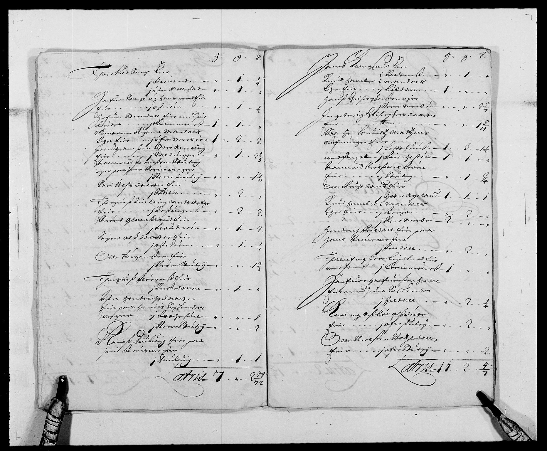Rentekammeret inntil 1814, Reviderte regnskaper, Fogderegnskap, AV/RA-EA-4092/R39/L2309: Fogderegnskap Nedenes, 1684-1689, s. 299