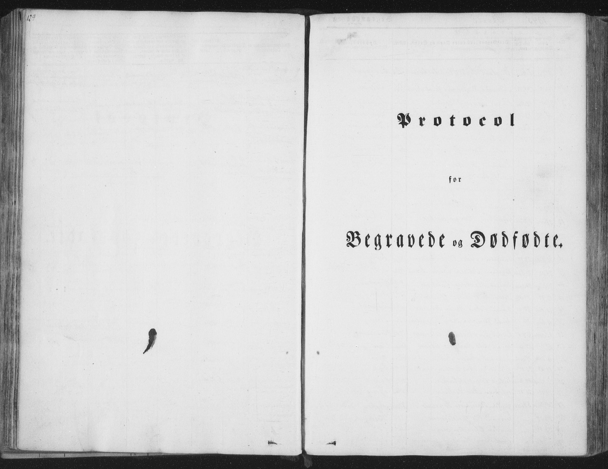 Ministerialprotokoller, klokkerbøker og fødselsregistre - Nordland, SAT/A-1459/841/L0604: Ministerialbok nr. 841A09 /2, 1845-1862, s. 124