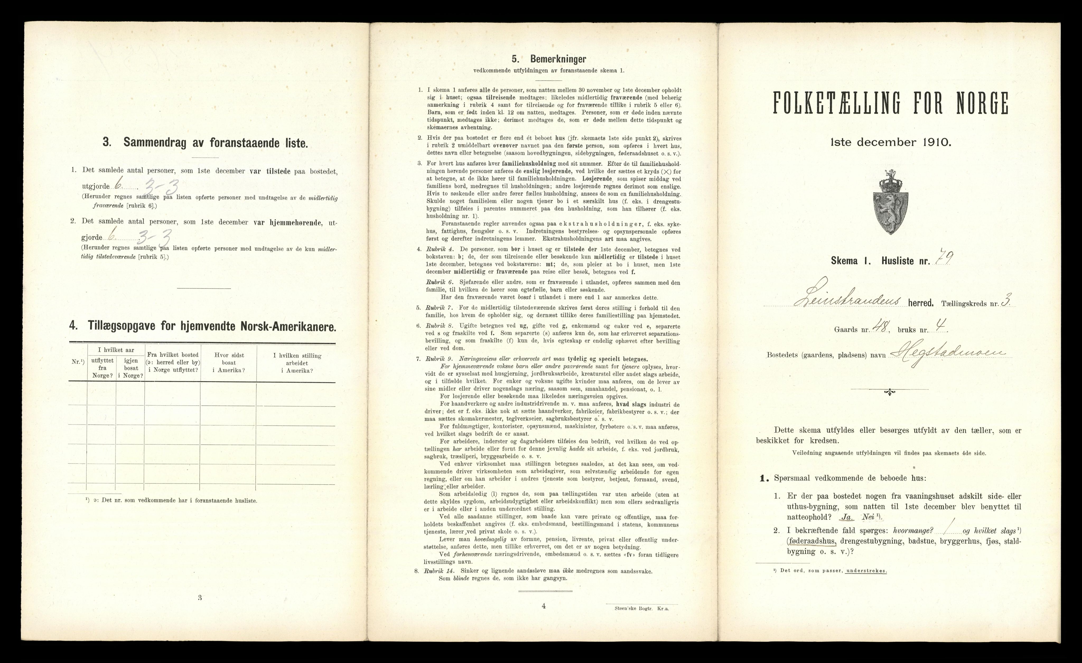 RA, Folketelling 1910 for 1654 Leinstrand herred, 1910, s. 399