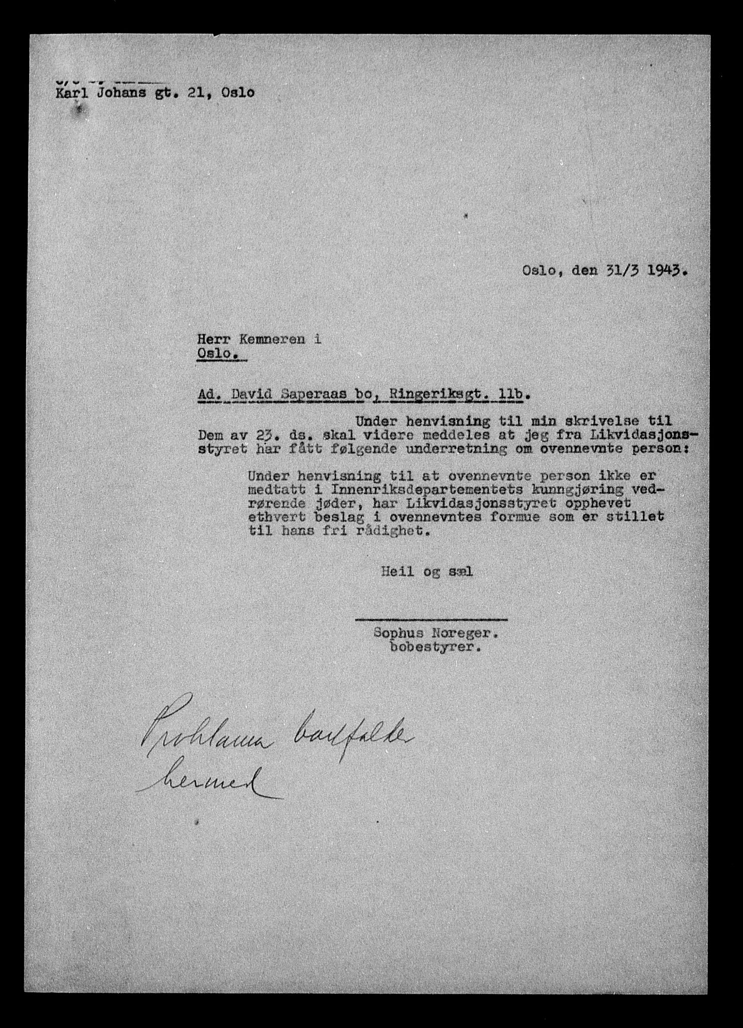 Justisdepartementet, Tilbakeføringskontoret for inndratte formuer, RA/S-1564/H/Hc/Hcc/L0977: --, 1945-1947, s. 197