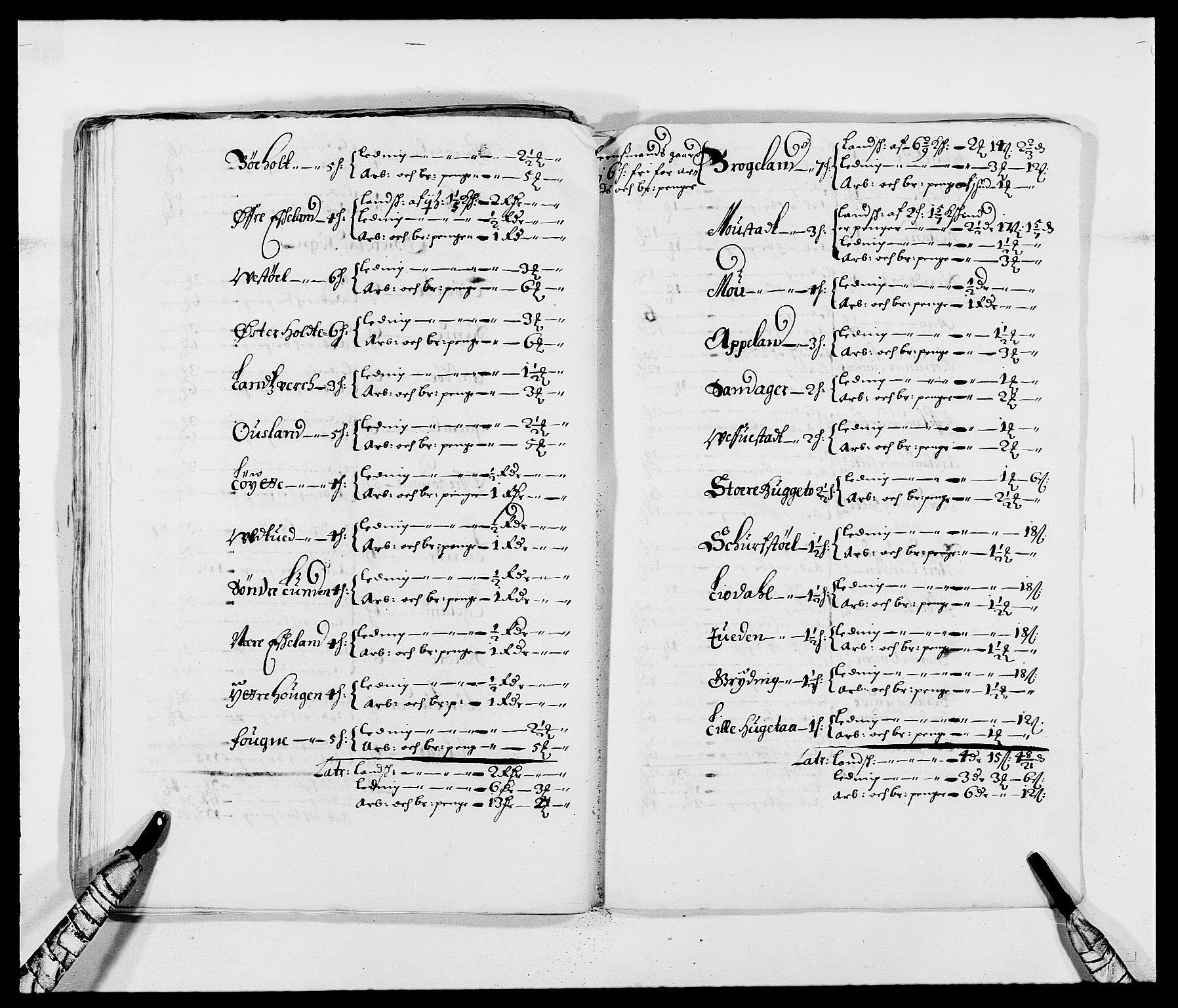 Rentekammeret inntil 1814, Reviderte regnskaper, Fogderegnskap, AV/RA-EA-4092/R39/L2300: Fogderegnskap Nedenes, 1672-1674, s. 163
