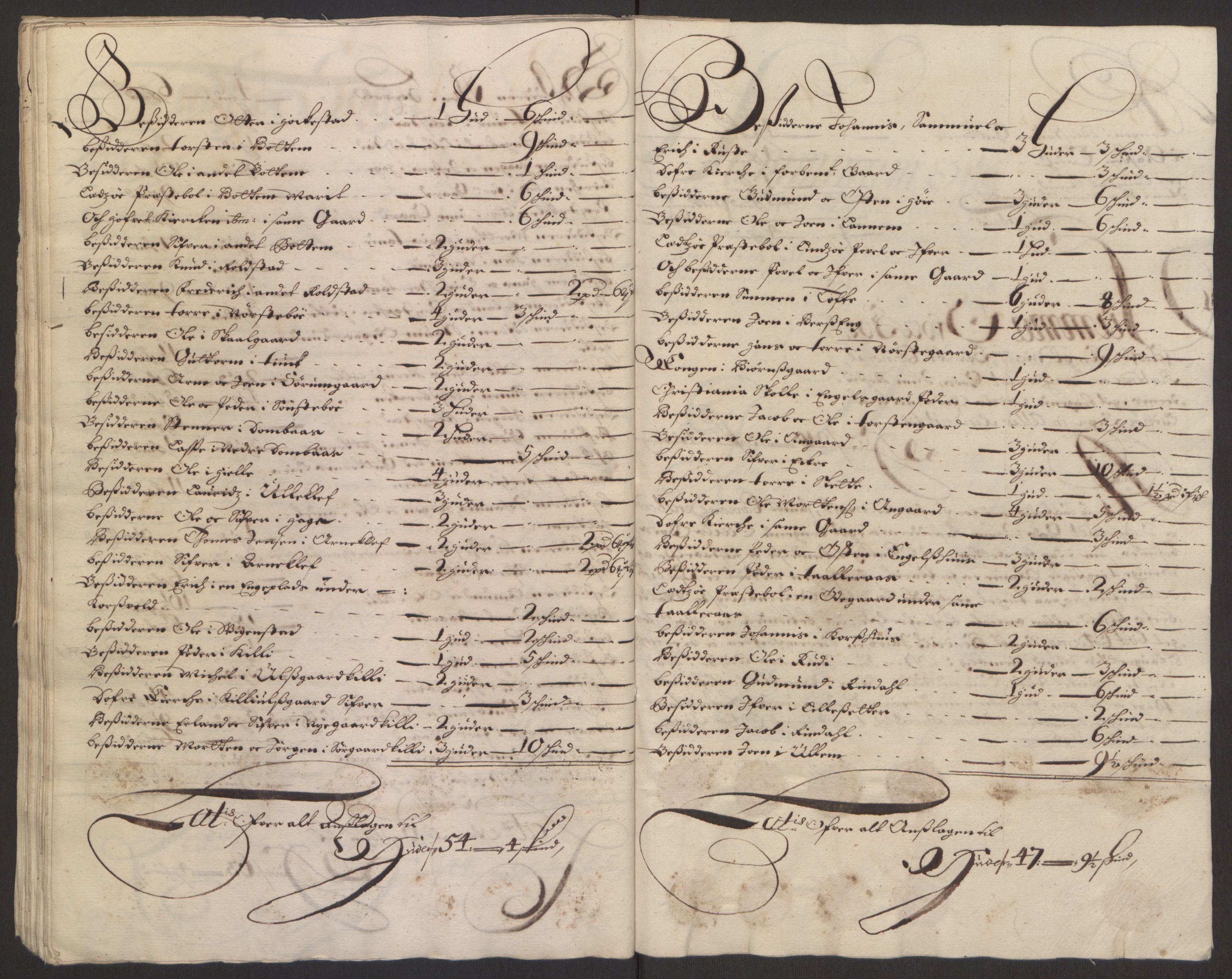 Rentekammeret inntil 1814, Reviderte regnskaper, Fogderegnskap, RA/EA-4092/R17/L1166: Fogderegnskap Gudbrandsdal, 1690-1692, s. 95