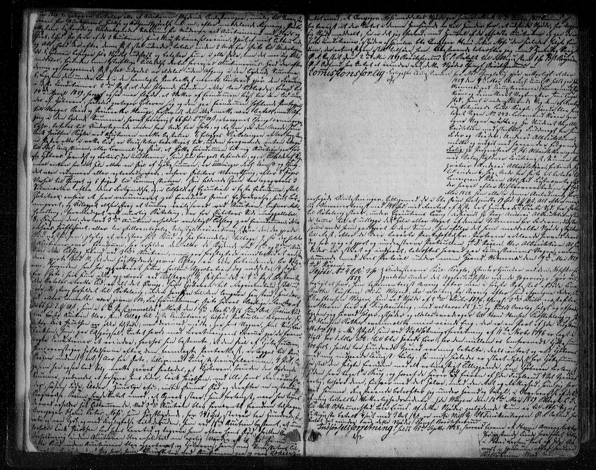 Øvre Romerike sorenskriveri, SAO/A-10649/G/Gb/L0008: Pantebok nr. 8, 1829-1838, s. 1