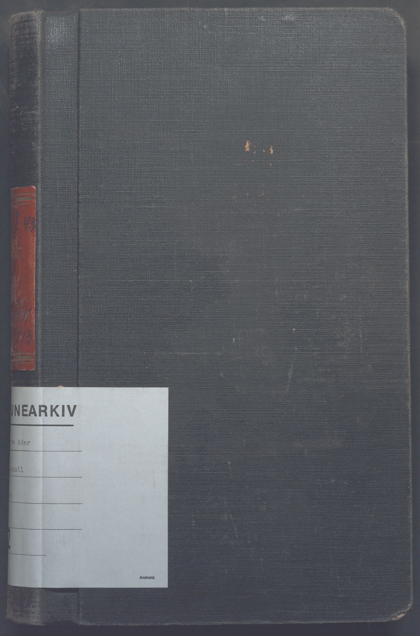 Lensmennene i Aker, OBA/A-10133/F/Fc/L0032: Branntakstprotokoll, 1941-1943