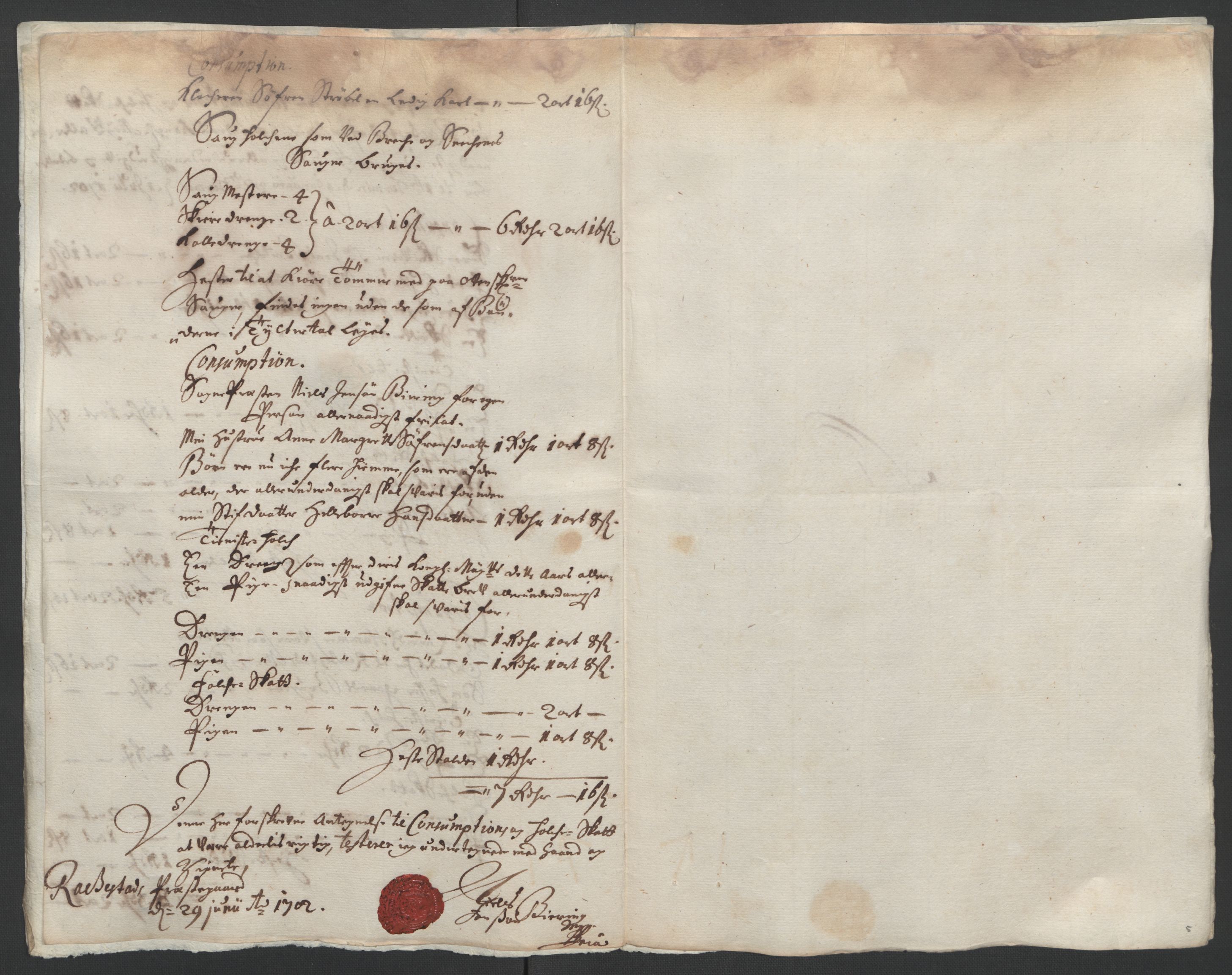 Rentekammeret inntil 1814, Reviderte regnskaper, Fogderegnskap, AV/RA-EA-4092/R07/L0294: Fogderegnskap Rakkestad, Heggen og Frøland, 1702, s. 244