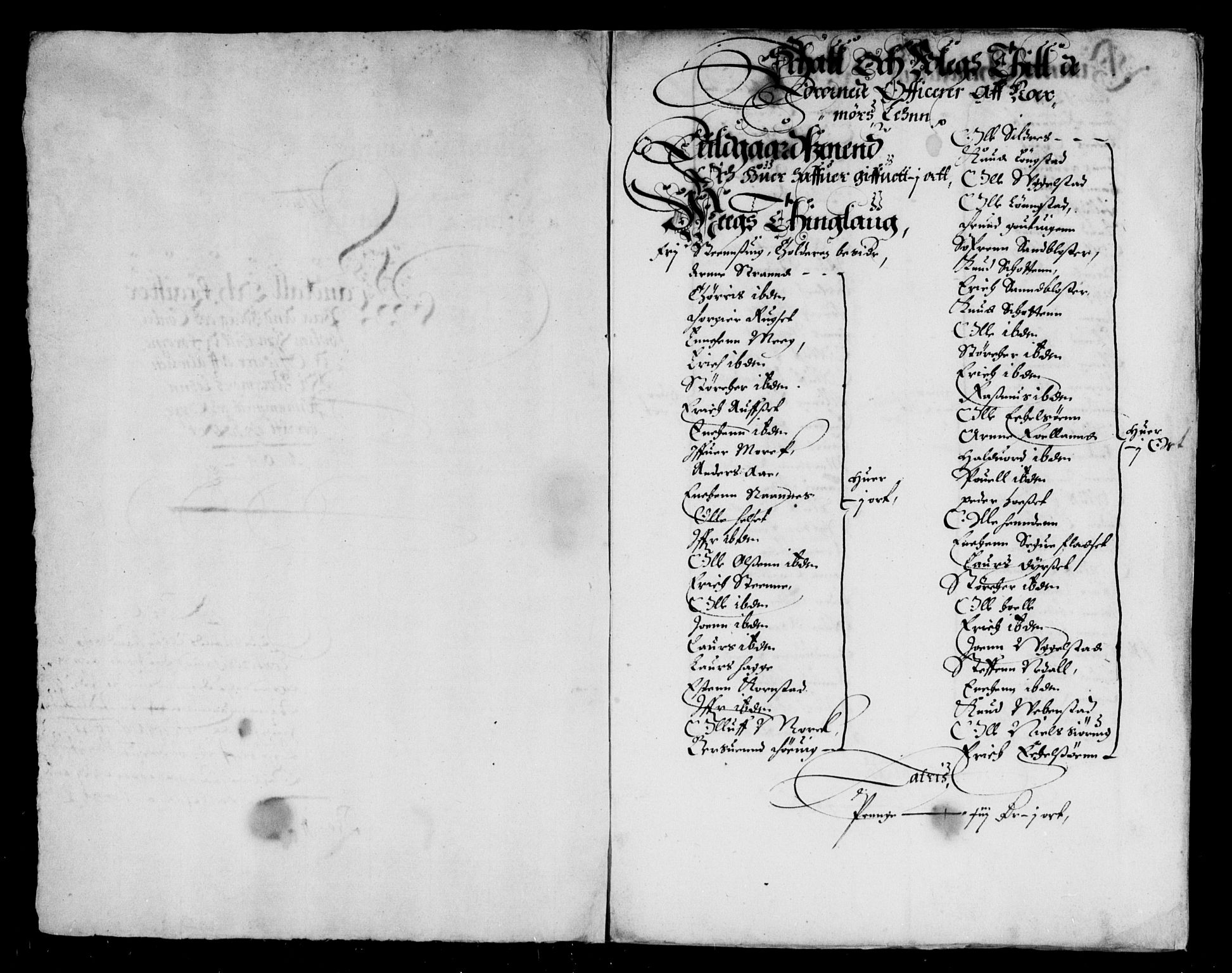 Rentekammeret inntil 1814, Reviderte regnskaper, Lensregnskaper, AV/RA-EA-5023/R/Rb/Rbw/L0076: Trondheim len, 1642-1643
