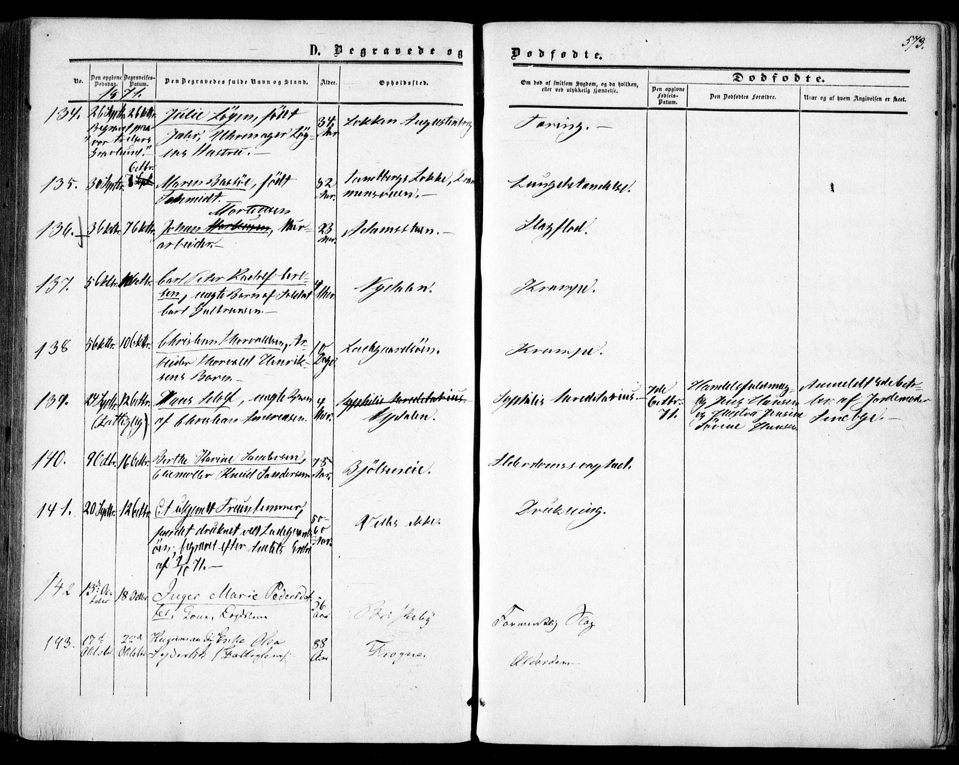 Vestre Aker prestekontor Kirkebøker, AV/SAO-A-10025/F/Fa/L0002: Ministerialbok nr. 2, 1855-1877, s. 573