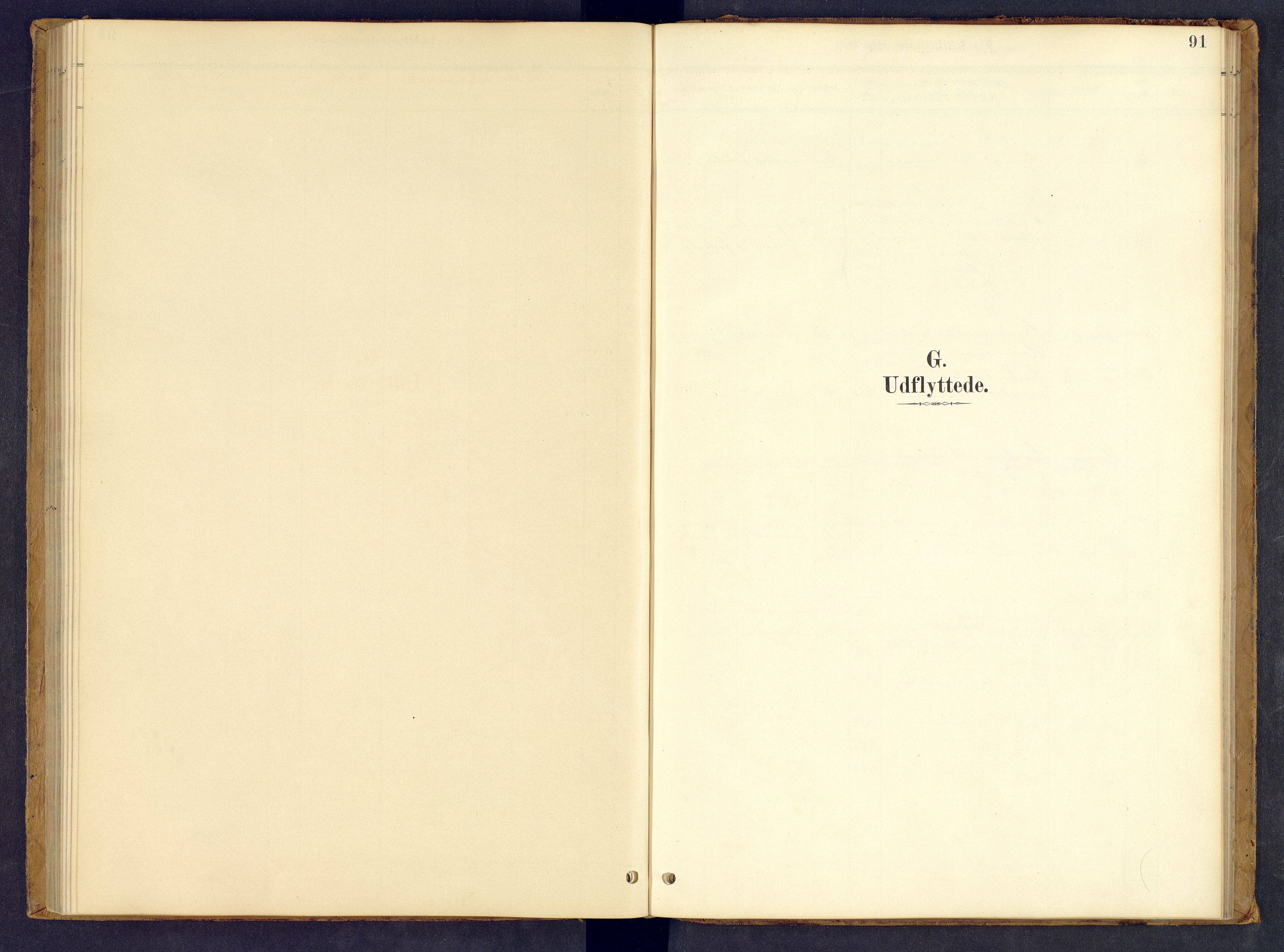 Tynset prestekontor, SAH/PREST-058/H/Ha/Hab/L0008: Klokkerbok nr. 8, 1884-1916, s. 91