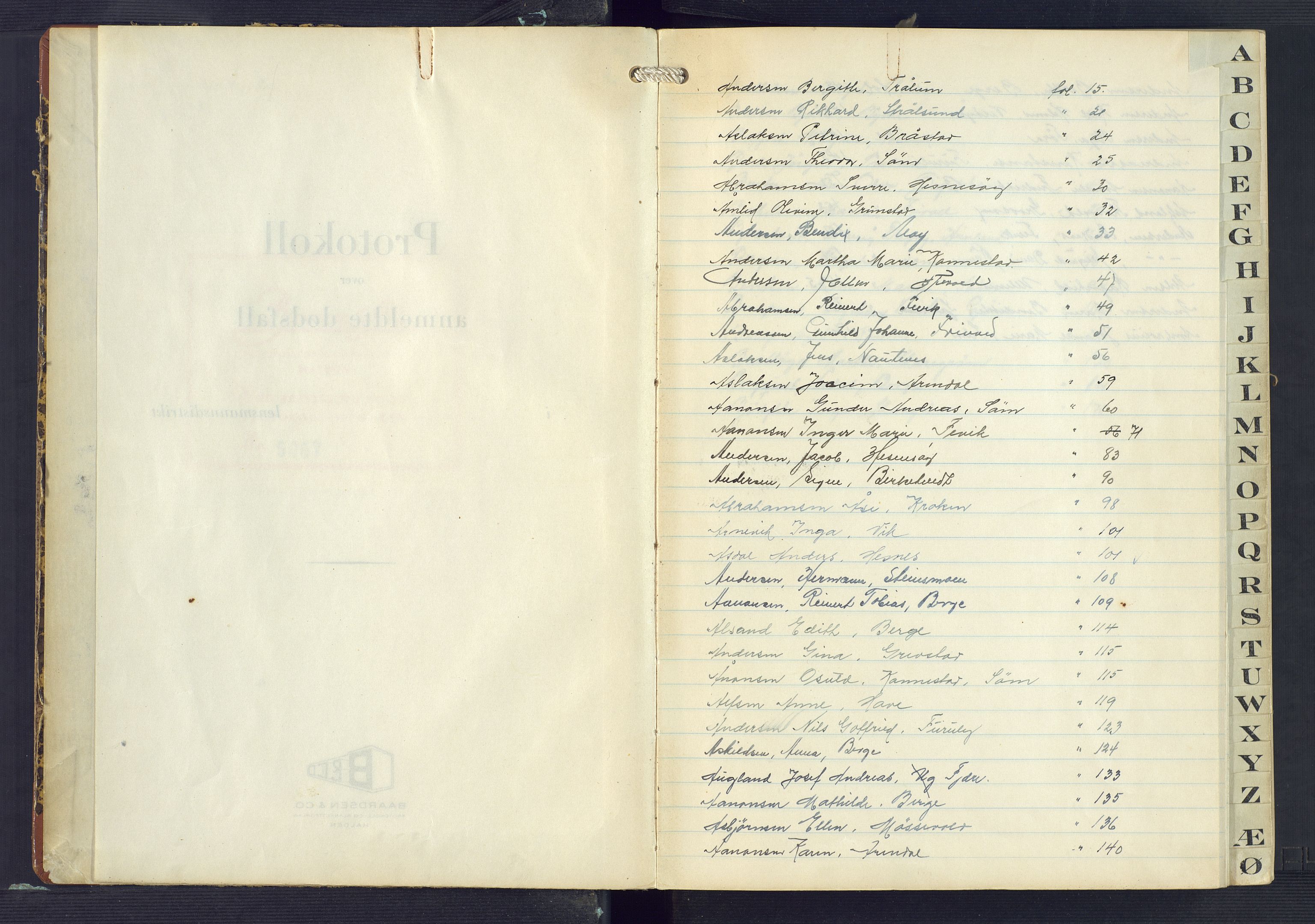 Landvik og Fjære lensmannskontor, AV/SAK-1241-0027/F/Fe/L0009: Anmeldte dødsfall Fjære nr 38, 1947-1954