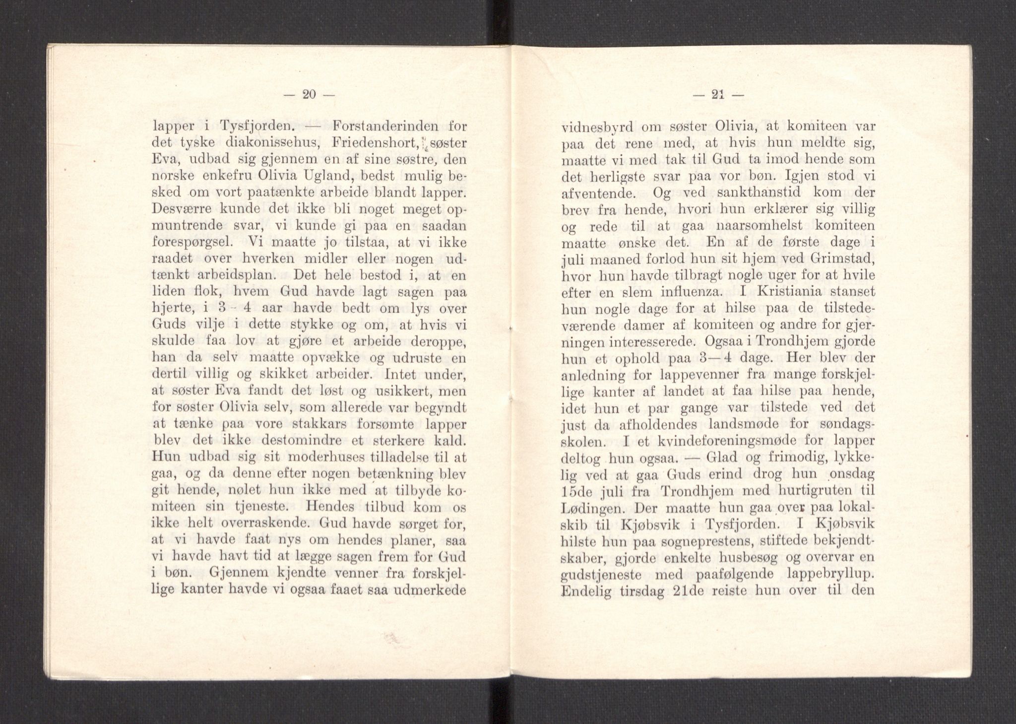 Kvinnelige Misjonsarbeidere, AV/RA-PA-0699/F/Fa/L0001/0007: -- / Årsmeldinger, trykte, 1906-1915