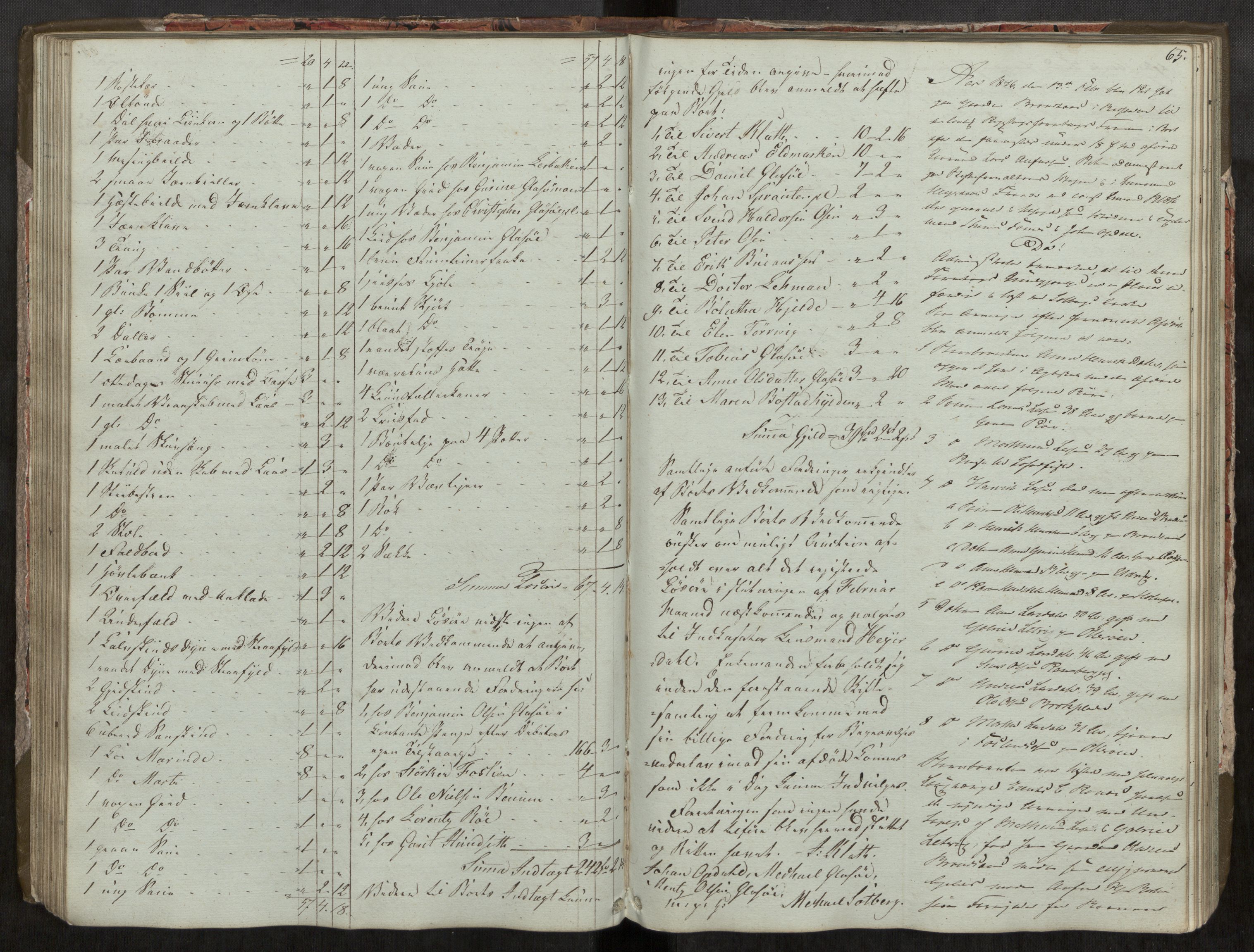 Inderøy sorenskriveri, AV/SAT-A-4147/1/3/3C/3Ca/L0003: Skifteregistreringsprotokoll, 1841-1852, s. 65