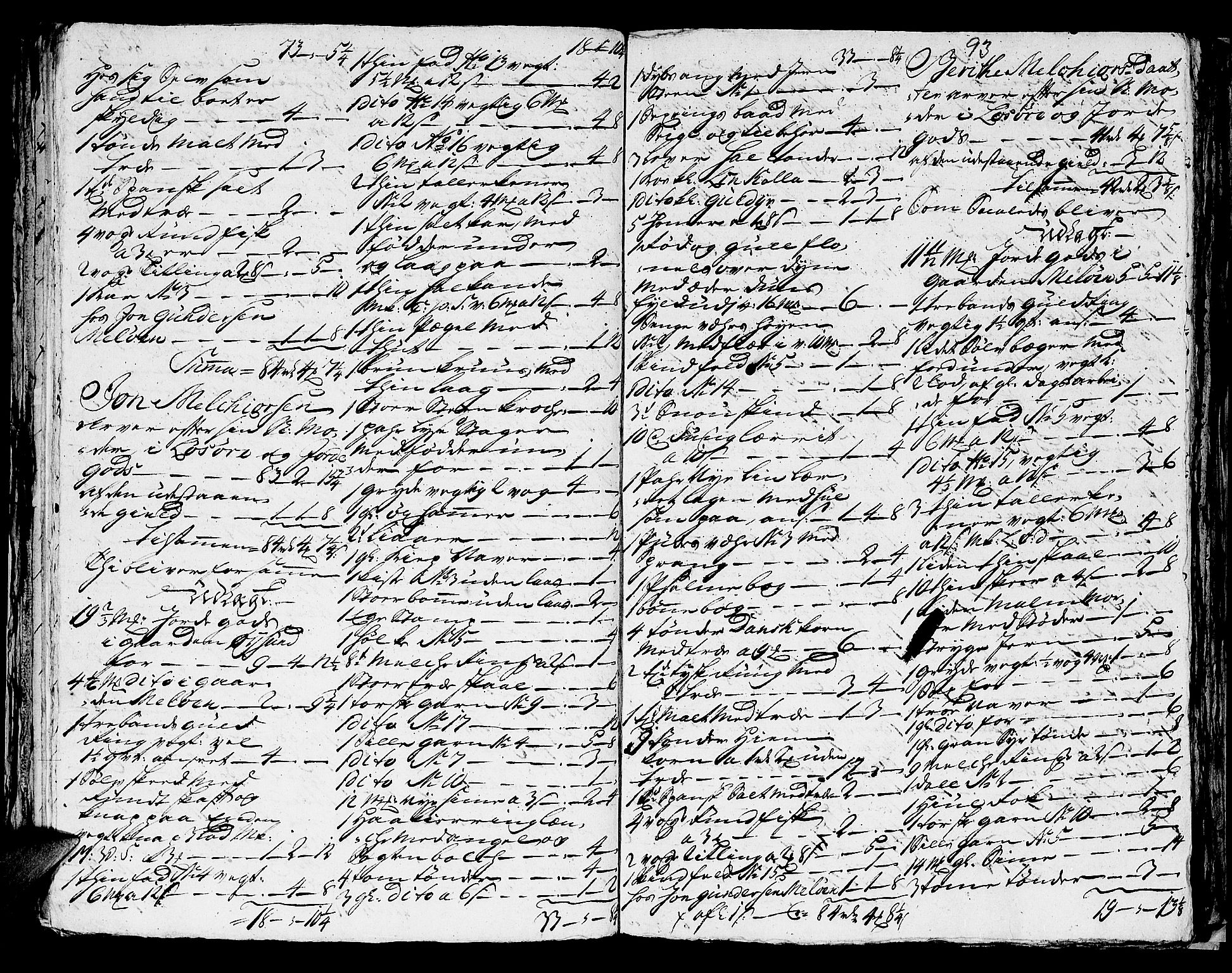 Helgeland sorenskriveri, AV/SAT-A-0004/3/3A/L0028: Konseptprotokoll 13, 1753, s. 92b-93a