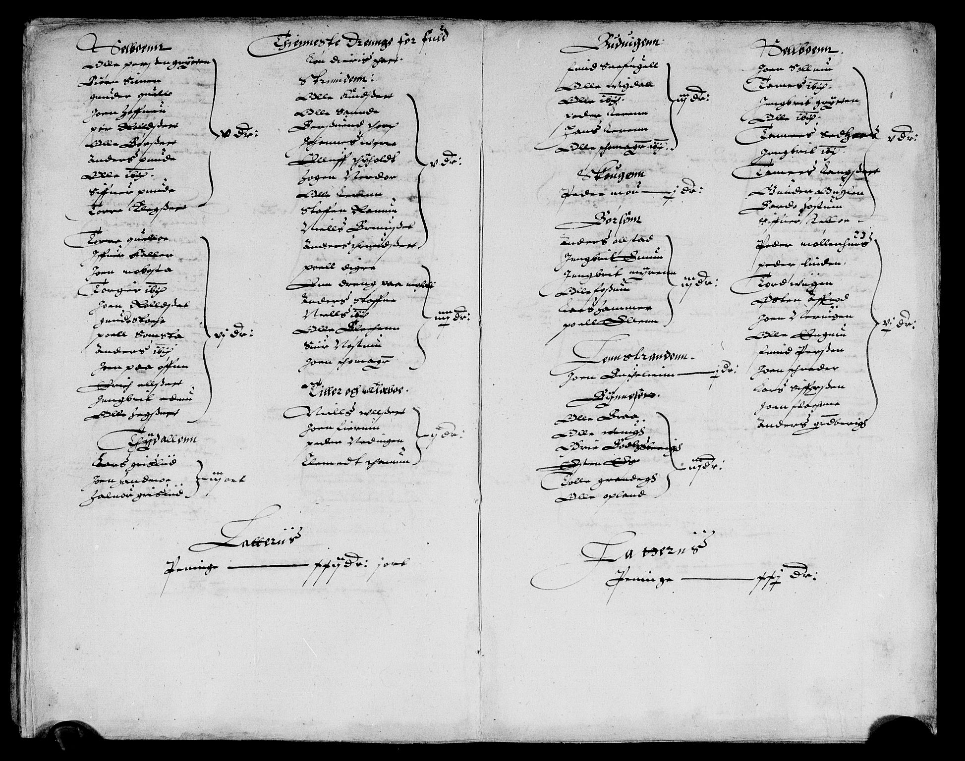 Rentekammeret inntil 1814, Reviderte regnskaper, Lensregnskaper, AV/RA-EA-5023/R/Rb/Rbw/L0026: Trondheim len, 1623-1625