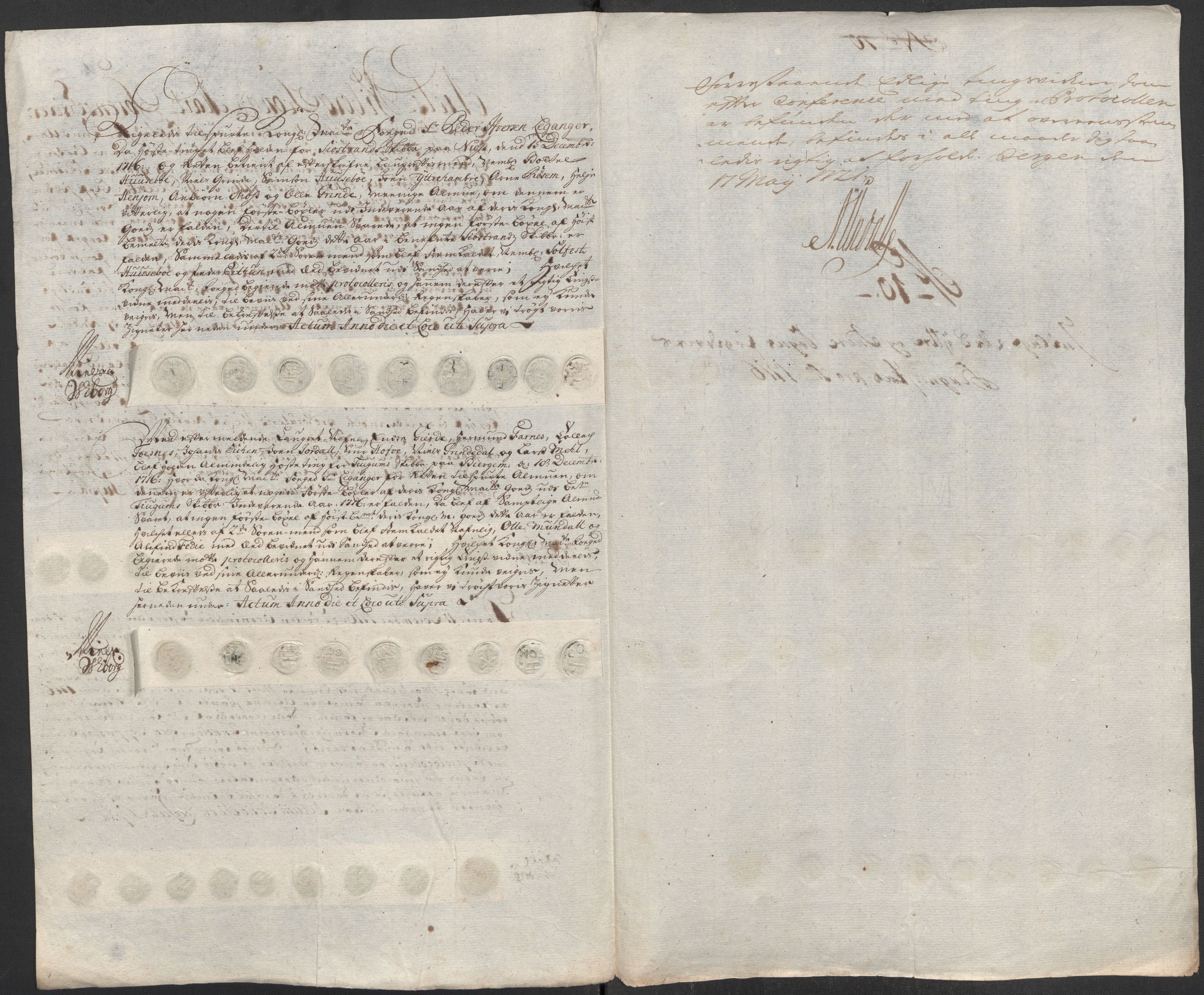 Rentekammeret inntil 1814, Reviderte regnskaper, Fogderegnskap, RA/EA-4092/R52/L3320: Fogderegnskap Sogn, 1715-1716, s. 419
