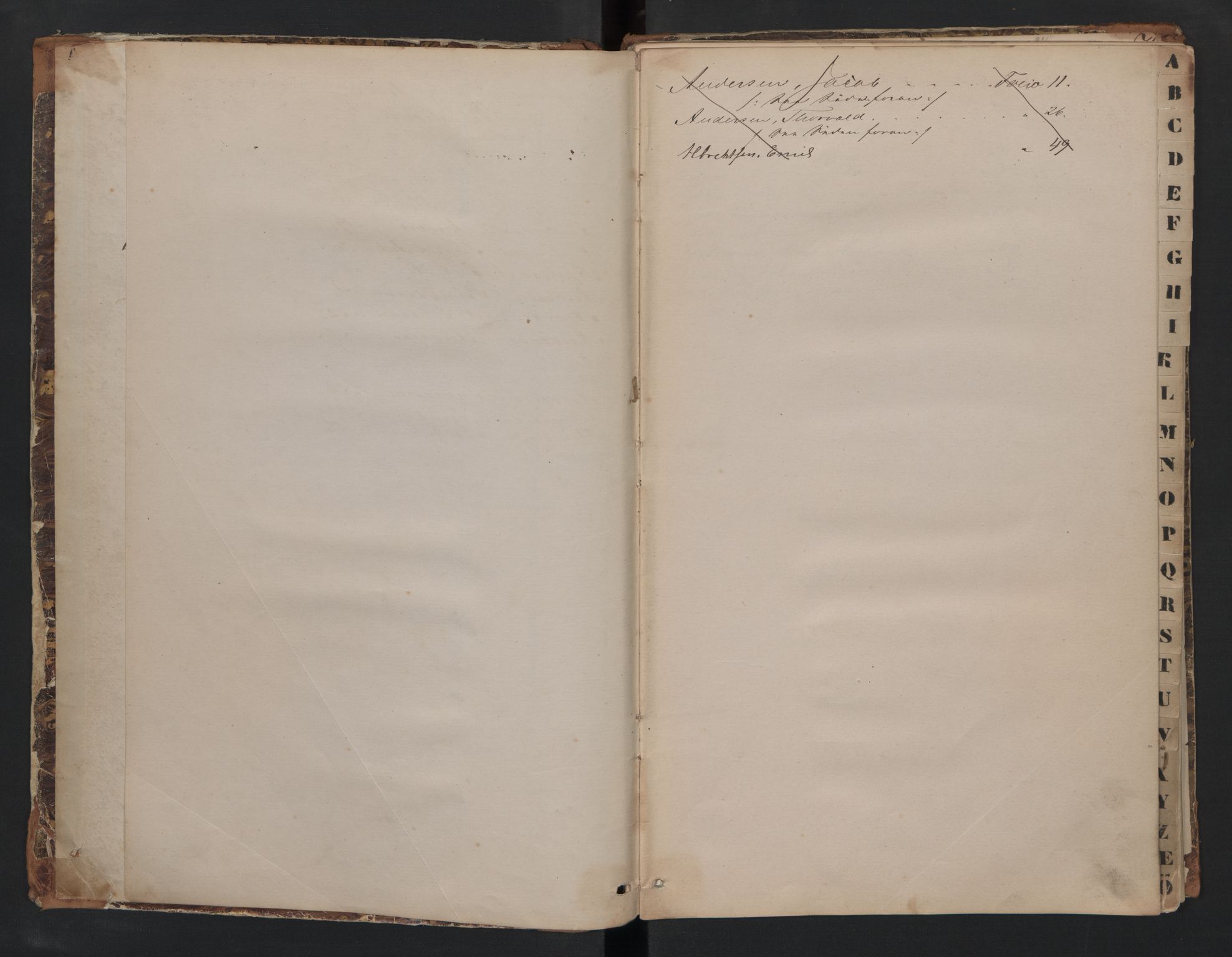 Horten innrulleringskontor, AV/SAKO-A-785/F/Fe/L0001: Patent nr. 1-171, 1860-1868