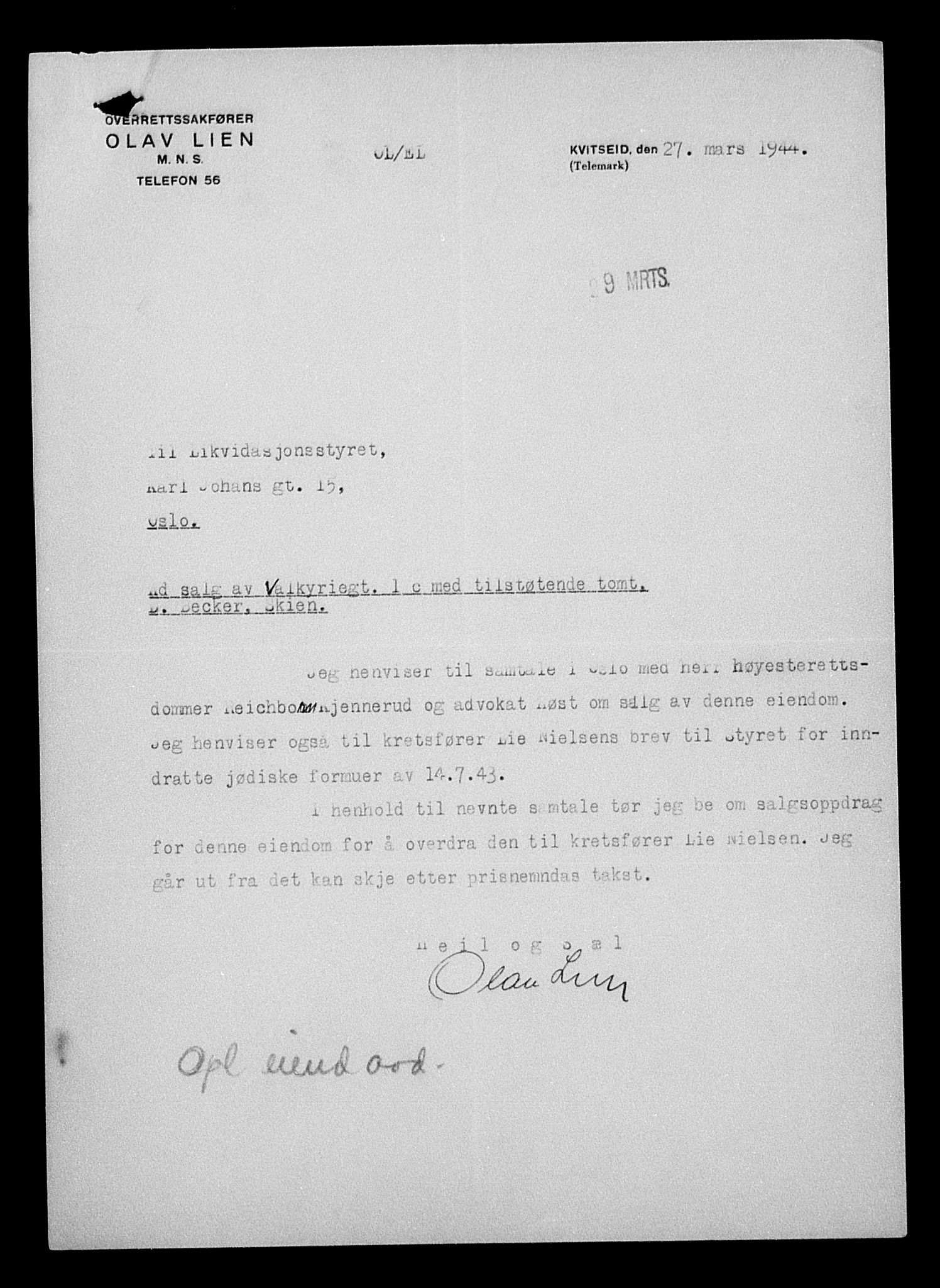 Justisdepartementet, Tilbakeføringskontoret for inndratte formuer, AV/RA-S-1564/H/Hc/Hcd/L0990: --, 1945-1947, s. 119