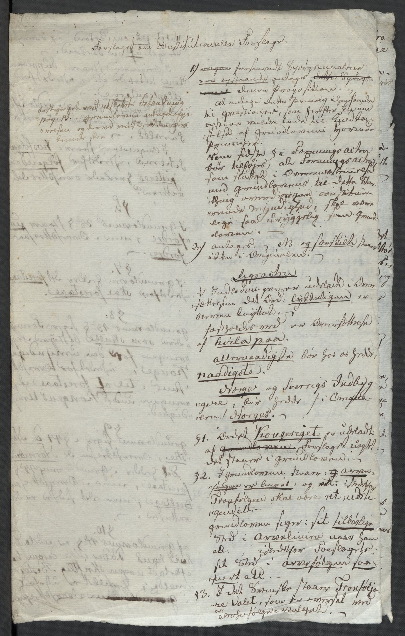 Christie, Wilhelm Frimann Koren, AV/RA-PA-0014/F/L0005: Christies dokumenter fra Stortinget, 1815-1816, s. 223