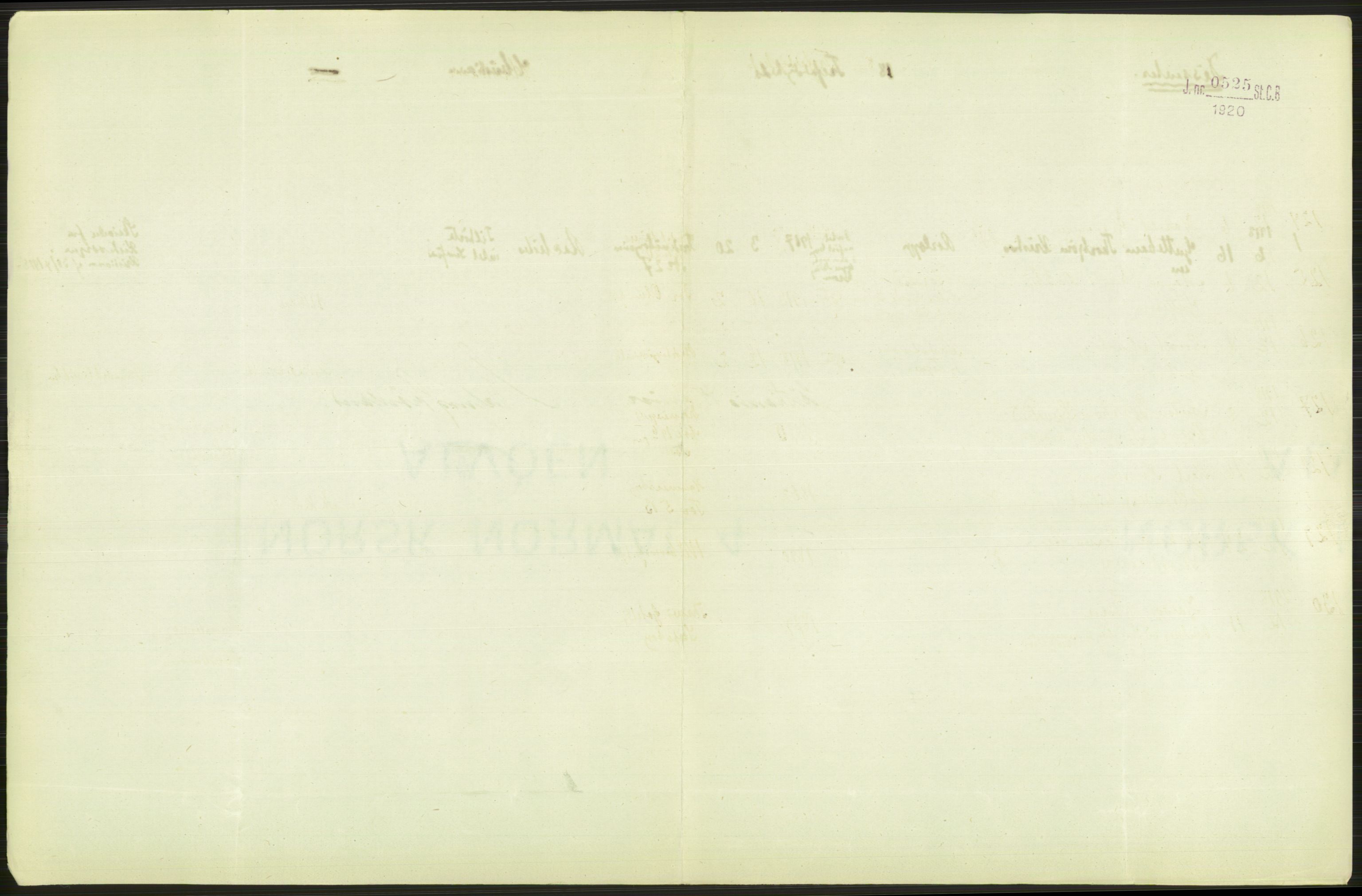 Statistisk sentralbyrå, Sosiodemografiske emner, Befolkning, RA/S-2228/D/Df/Dfb/Dfbh/L0010: Kristiania: Døde, 1918, s. 39