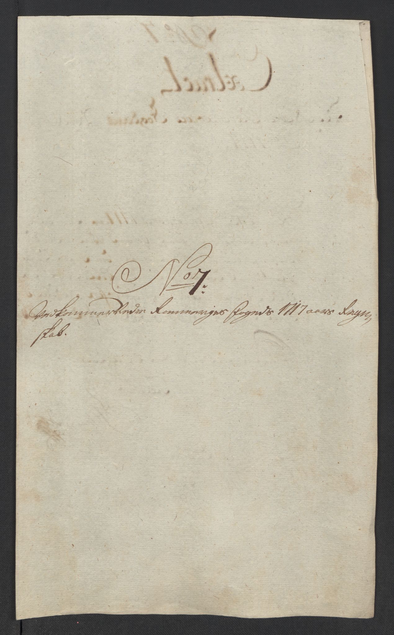 Rentekammeret inntil 1814, Reviderte regnskaper, Fogderegnskap, AV/RA-EA-4092/R11/L0599: Fogderegnskap Nedre Romerike, 1717, s. 180