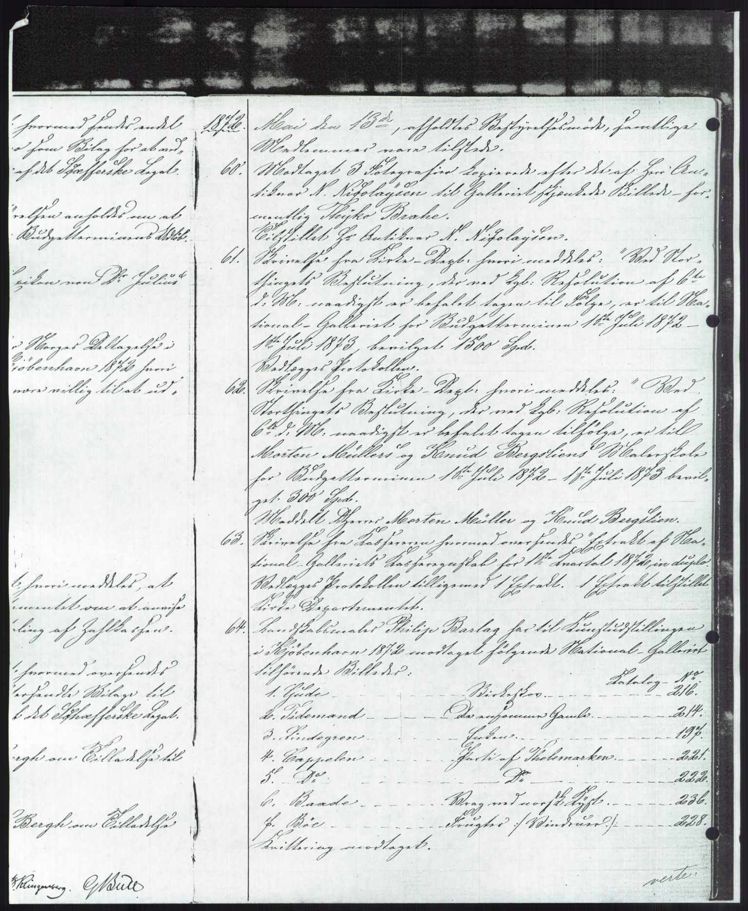 Nasjonalgalleriet, NMFK/NG-1000/A/Aa/L0001: Forhandlingsprotokoll 1869-1877, 1869-1877, s. 32