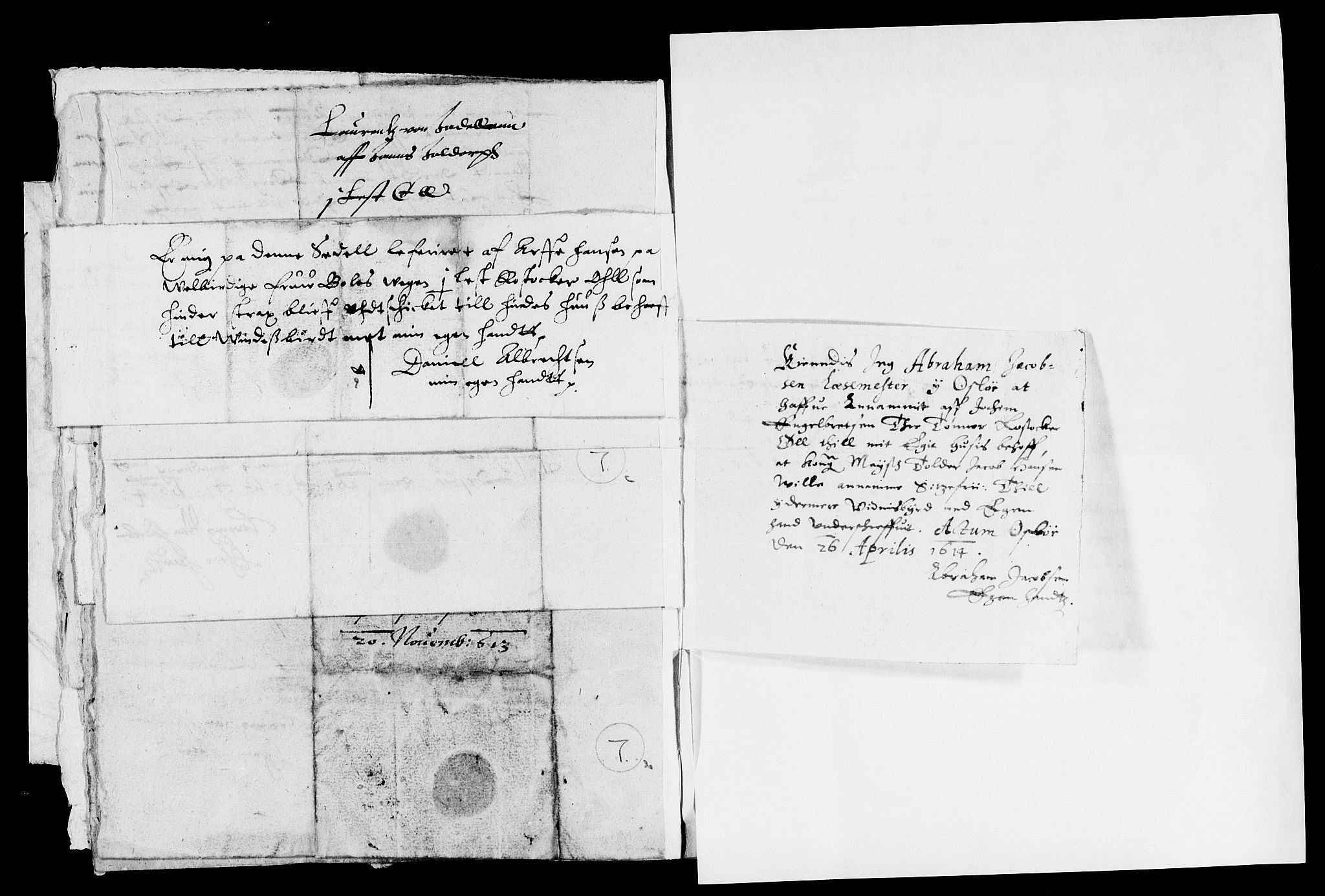 Rentekammeret inntil 1814, Reviderte regnskaper, Lensregnskaper, AV/RA-EA-5023/R/Rb/Rba/L0033: Akershus len, 1613-1614