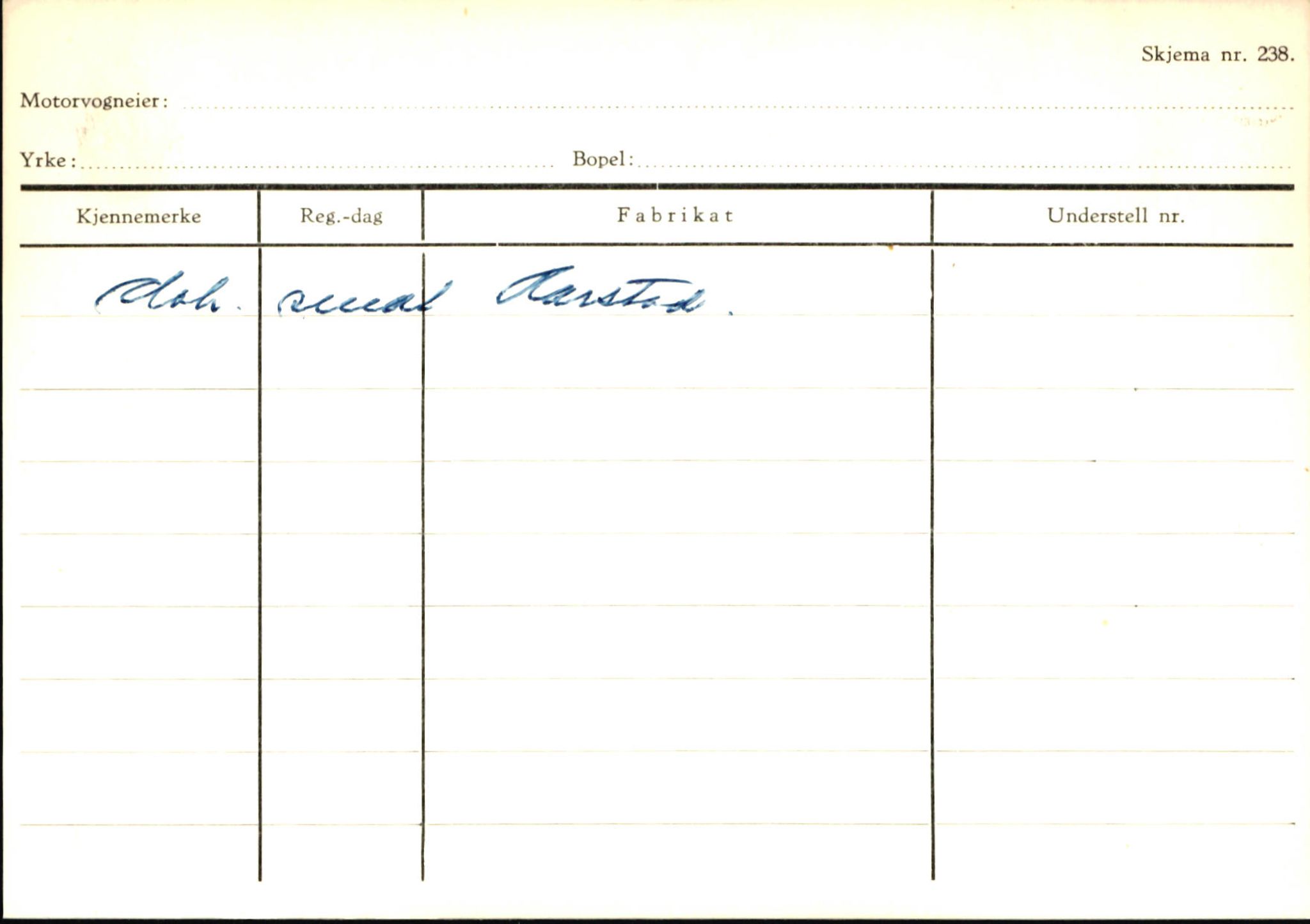 Statens vegvesen, Sogn og Fjordane vegkontor, AV/SAB-A-5301/4/F/L0145: Registerkort Vågsøy S-Å. Årdal I-P, 1945-1975, s. 319