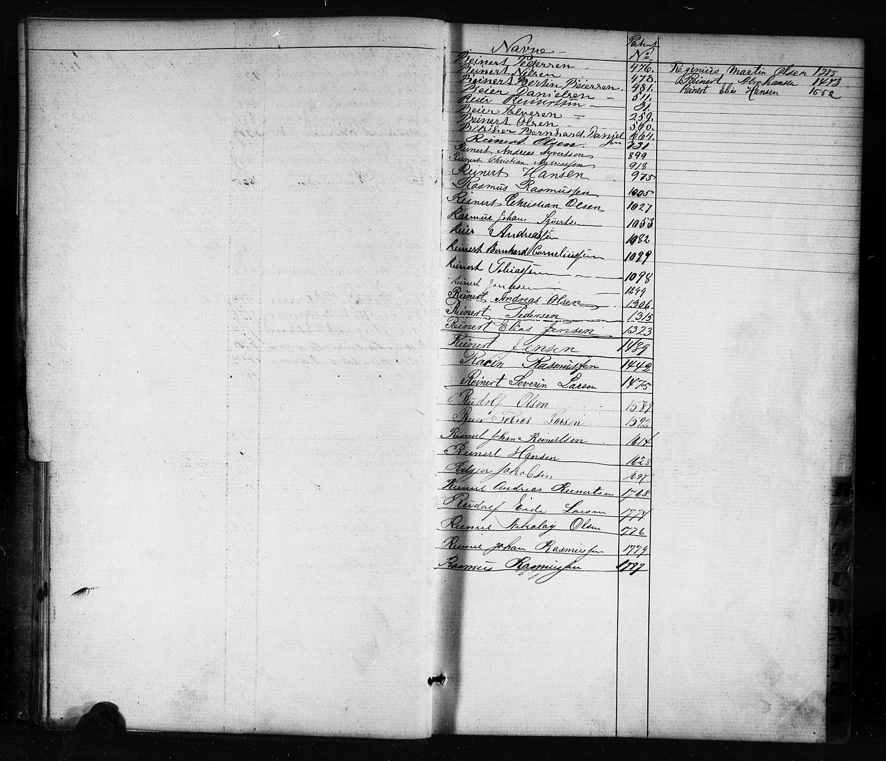Flekkefjord mønstringskrets, SAK/2031-0018/F/Fa/L0005: Annotasjonsrulle nr 1-1915 med register, Æ-2, 1868-1896, s. 15