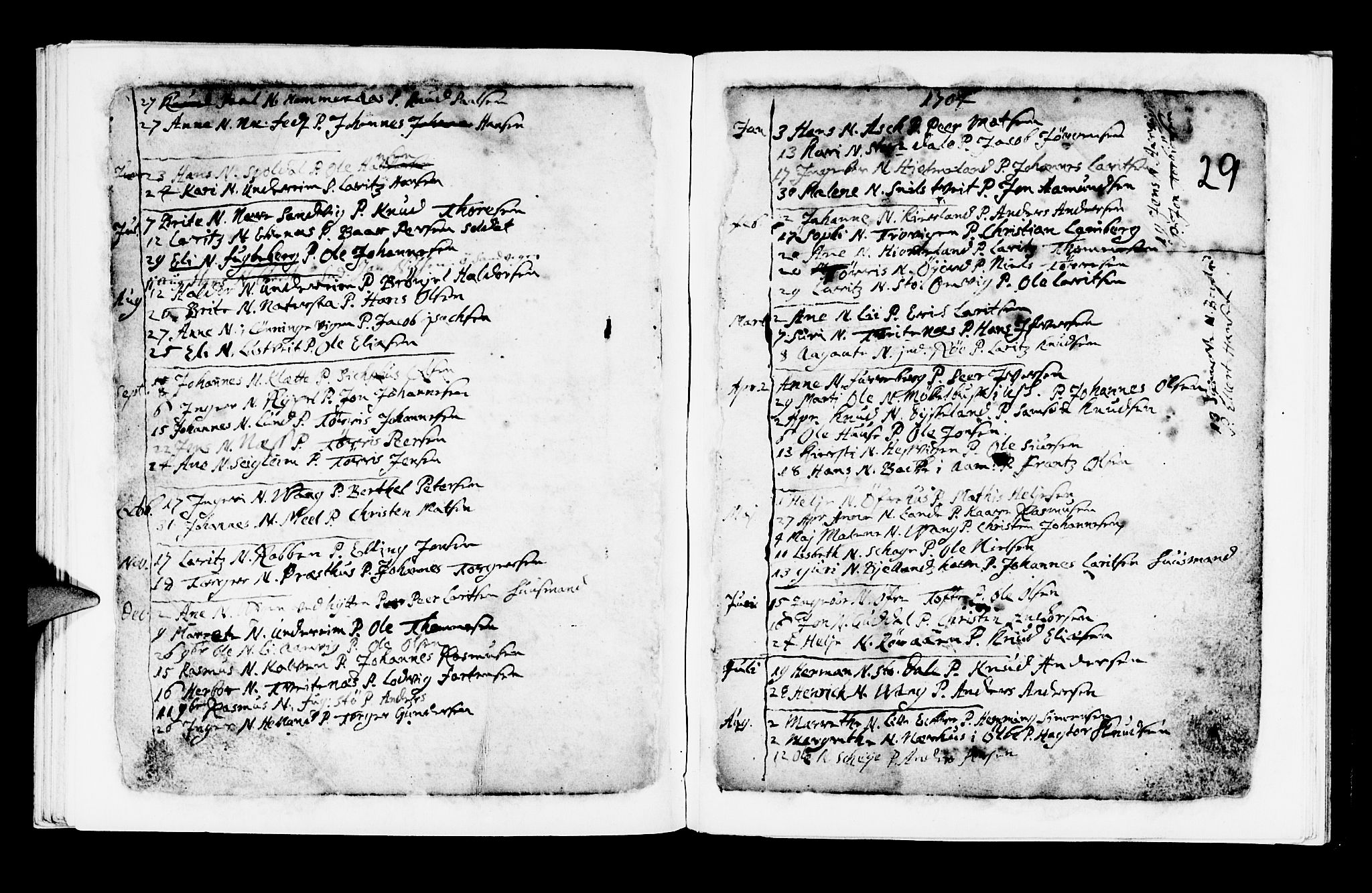 Kvinnherad sokneprestembete, AV/SAB-A-76401/H/Haa: Ministerialbok nr. A 1, 1669-1709, s. 29