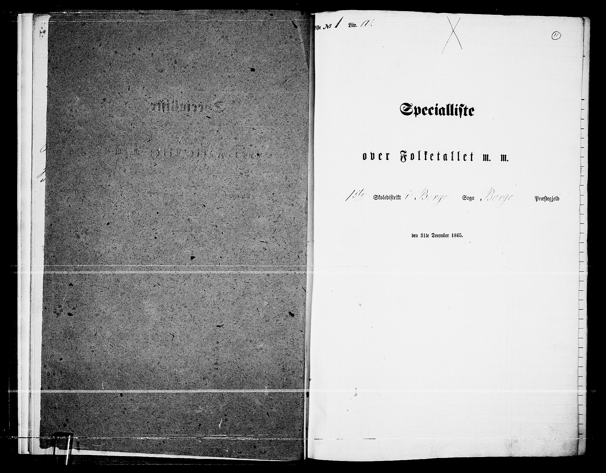 RA, Folketelling 1865 for 0113P Borge prestegjeld, 1865, s. 11