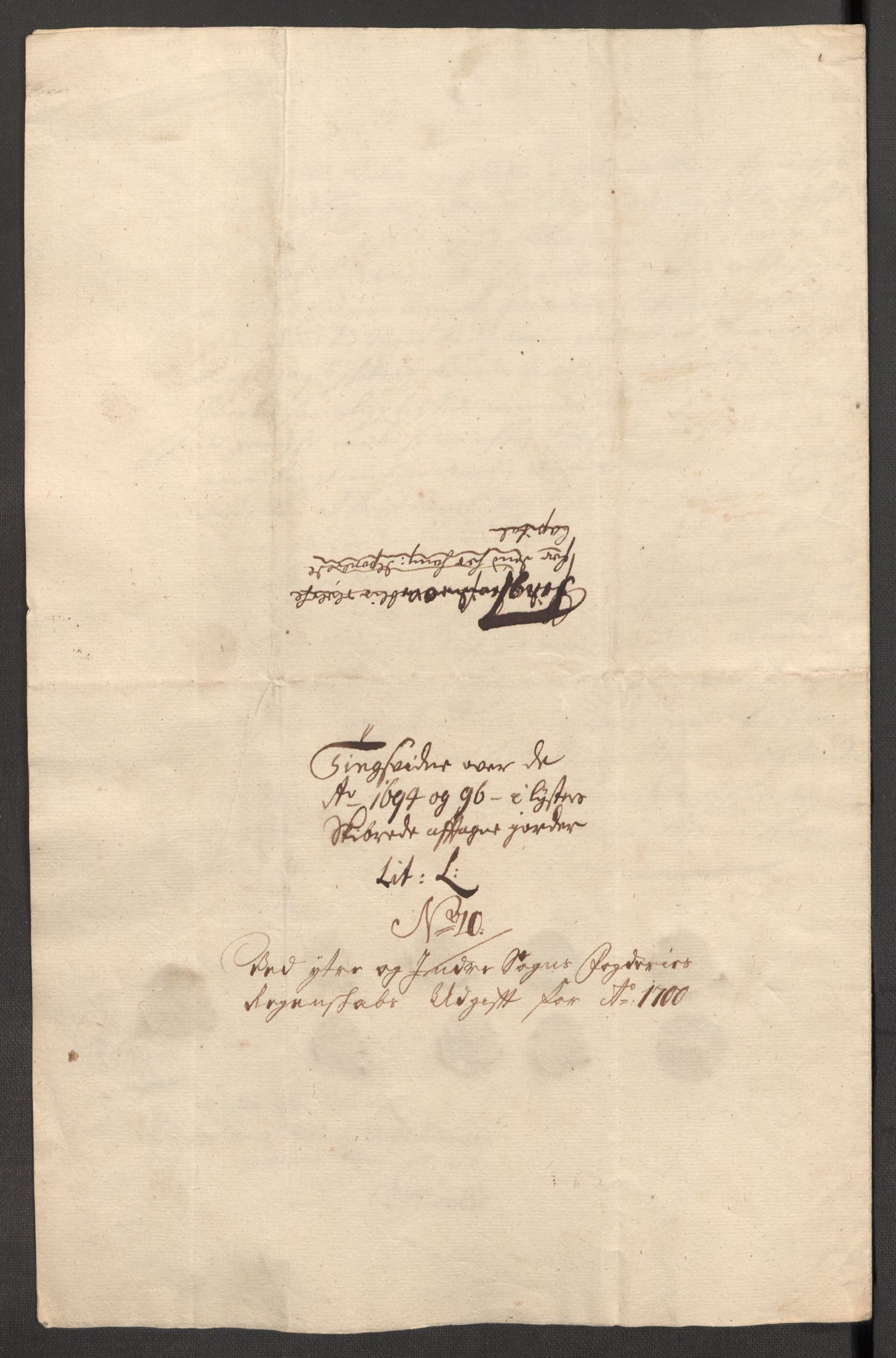 Rentekammeret inntil 1814, Reviderte regnskaper, Fogderegnskap, RA/EA-4092/R52/L3311: Fogderegnskap Sogn, 1700-1701, s. 240