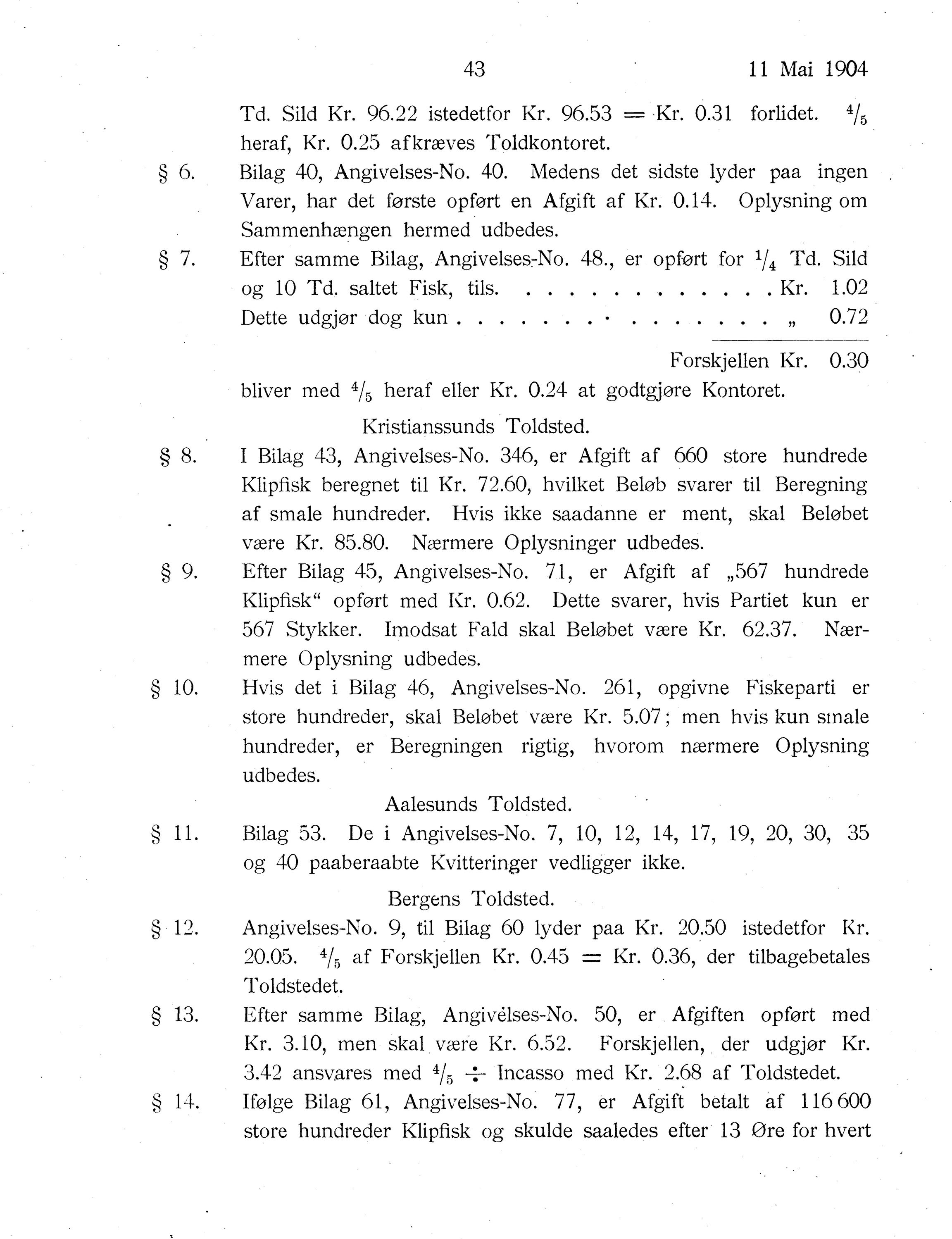 Nordland Fylkeskommune. Fylkestinget, AIN/NFK-17/176/A/Ac/L0027: Fylkestingsforhandlinger 1904, 1904