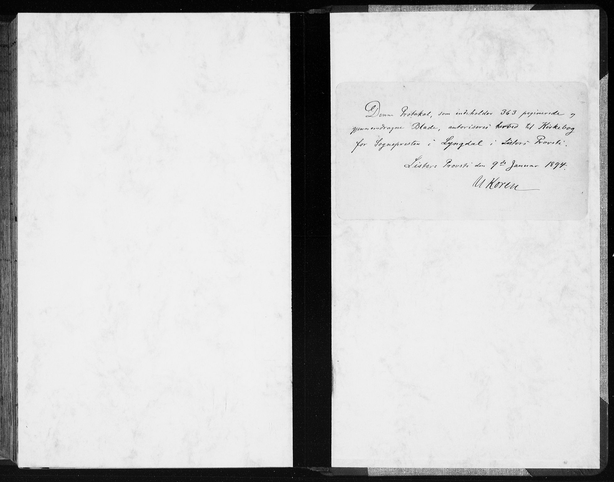 Lyngdal sokneprestkontor, SAK/1111-0029/F/Fa/Fac/L0012: Ministerialbok nr. A 12, 1894-1918, s. 363
