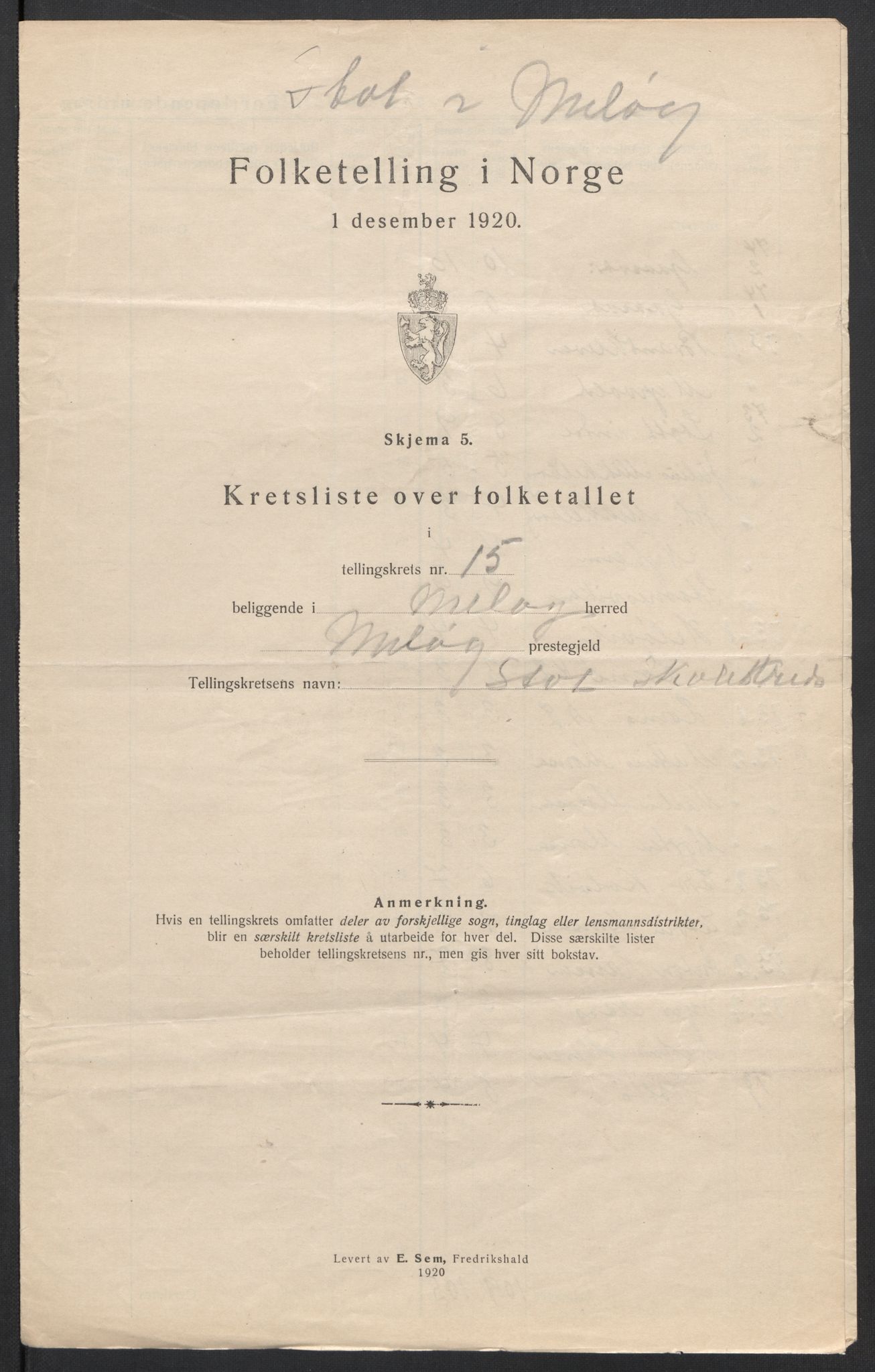 SAT, Folketelling 1920 for 1837 Meløy herred, 1920, s. 51