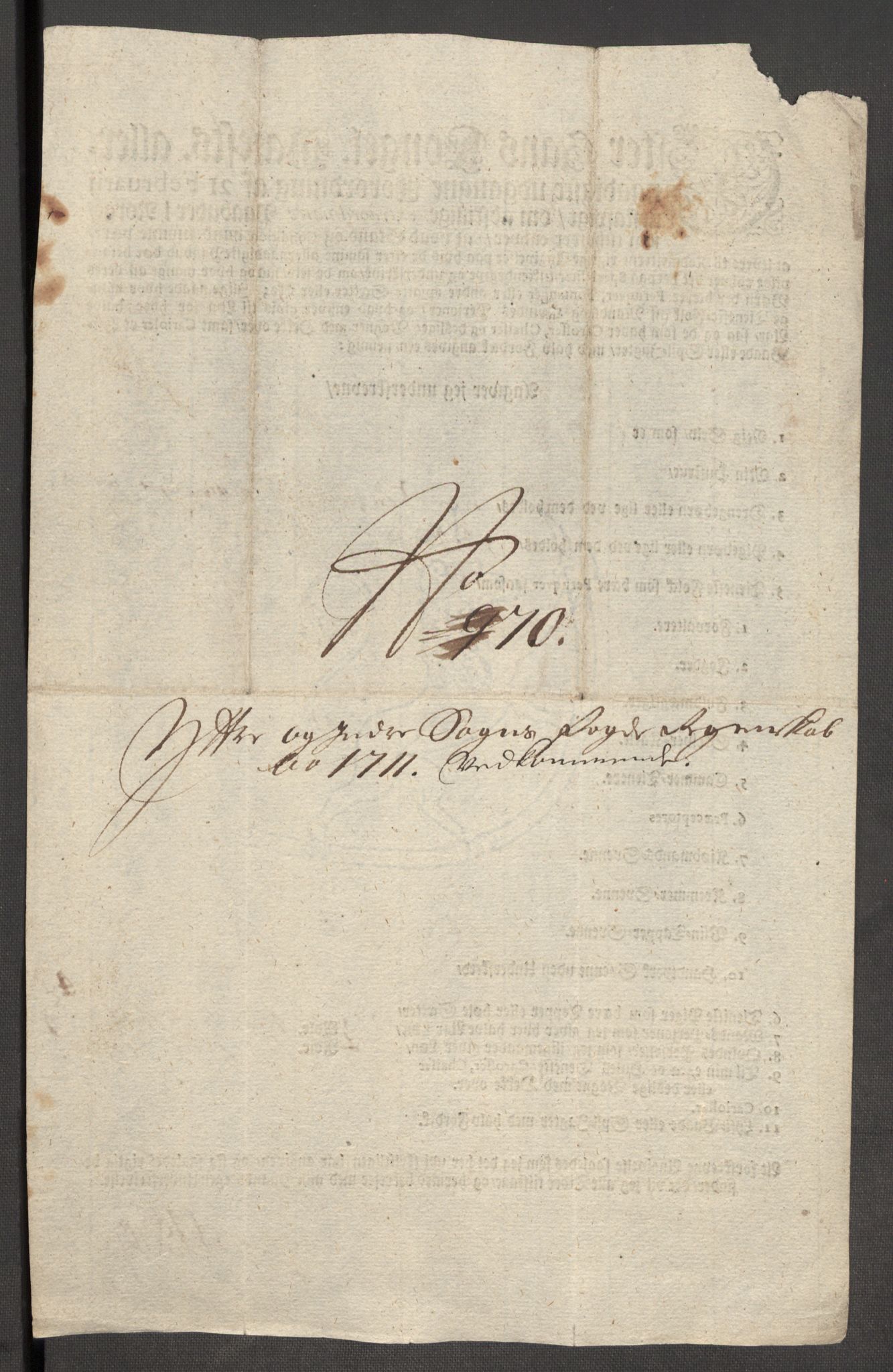 Rentekammeret inntil 1814, Reviderte regnskaper, Fogderegnskap, RA/EA-4092/R52/L3317: Fogderegnskap Sogn, 1711, s. 367