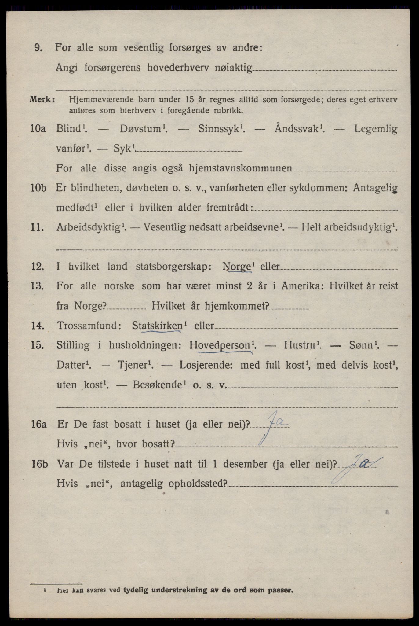 SAST, Folketelling 1920 for 1157 Vikedal herred, 1920, s. 3360