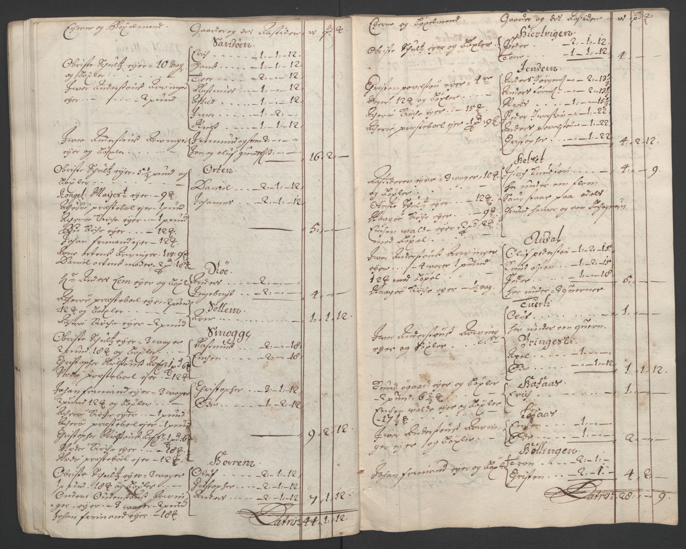 Rentekammeret inntil 1814, Reviderte regnskaper, Fogderegnskap, AV/RA-EA-4092/R55/L3649: Fogderegnskap Romsdal, 1690-1691, s. 46