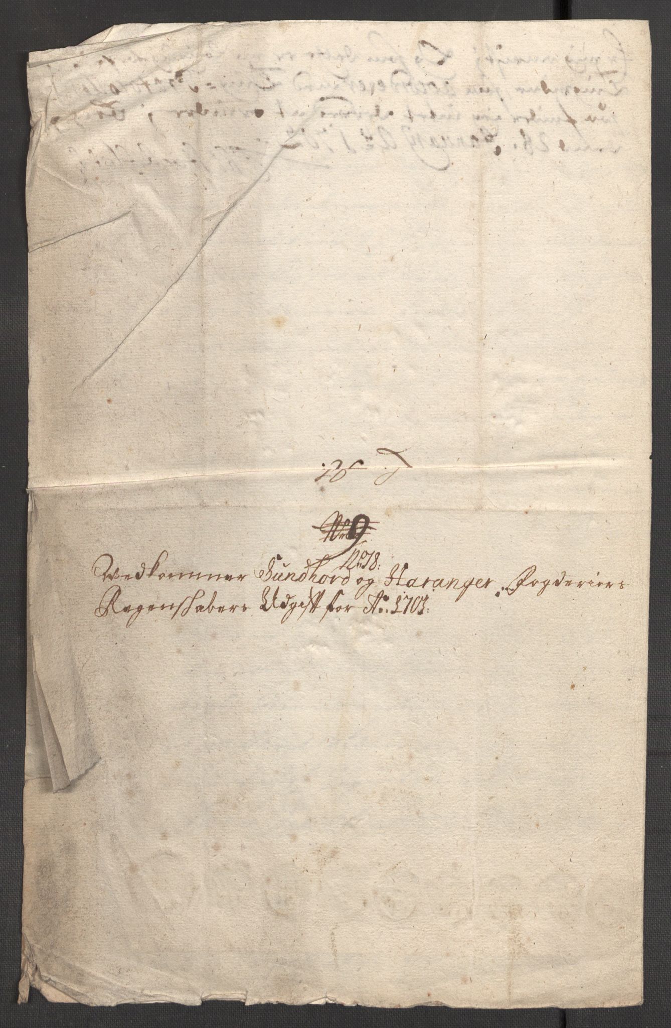 Rentekammeret inntil 1814, Reviderte regnskaper, Fogderegnskap, RA/EA-4092/R48/L2979: Fogderegnskap Sunnhordland og Hardanger, 1700-1701, s. 517