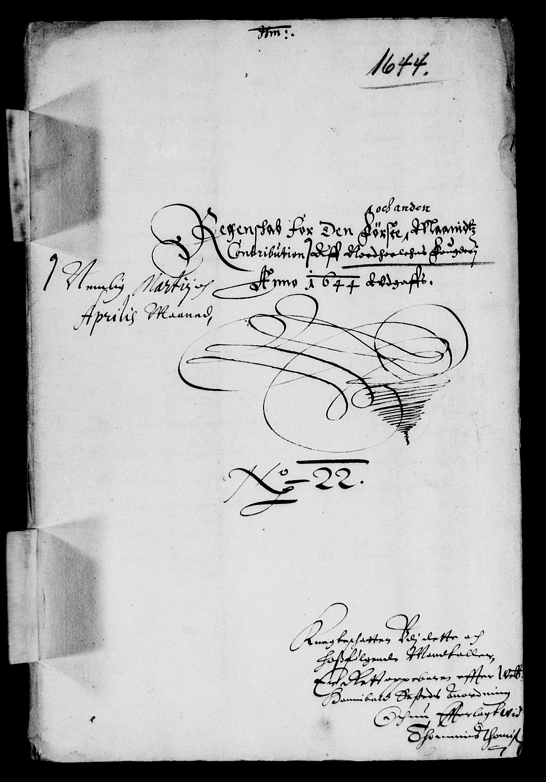 Rentekammeret inntil 1814, Reviderte regnskaper, Lensregnskaper, RA/EA-5023/R/Rb/Rbt/L0098: Bergenhus len, 1642-1644