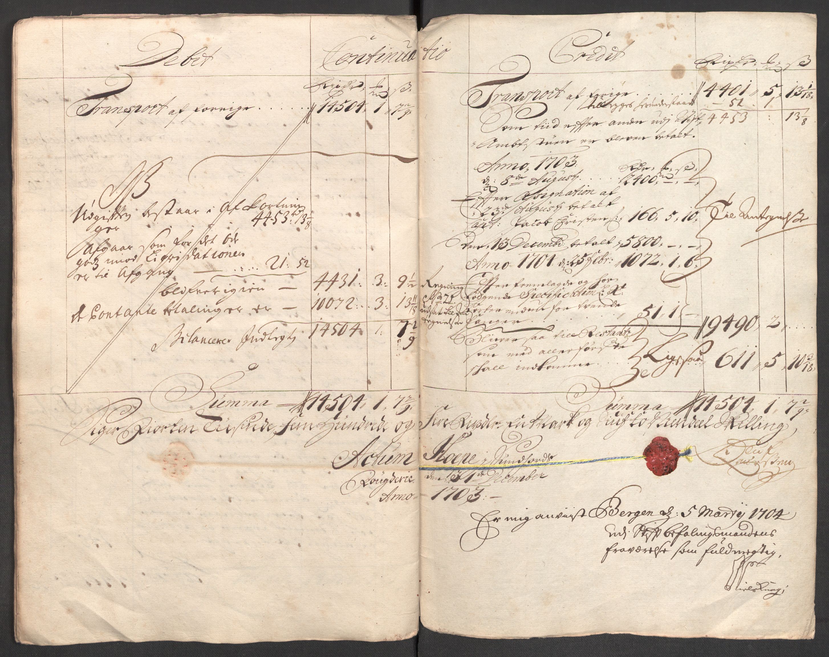 Rentekammeret inntil 1814, Reviderte regnskaper, Fogderegnskap, RA/EA-4092/R48/L2981: Fogderegnskap Sunnhordland og Hardanger, 1703, s. 28