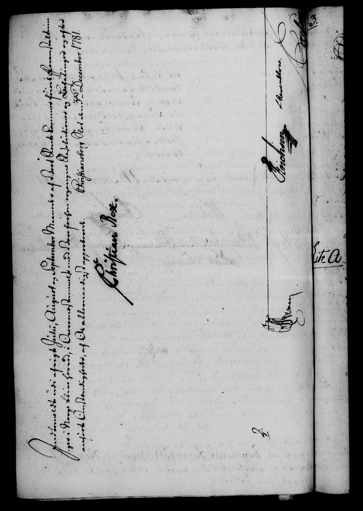 Rentekammeret, Kammerkanselliet, RA/EA-3111/G/Gf/Gfa/L0063: Norsk relasjons- og resolusjonsprotokoll (merket RK 52.63), 1781, s. 1156