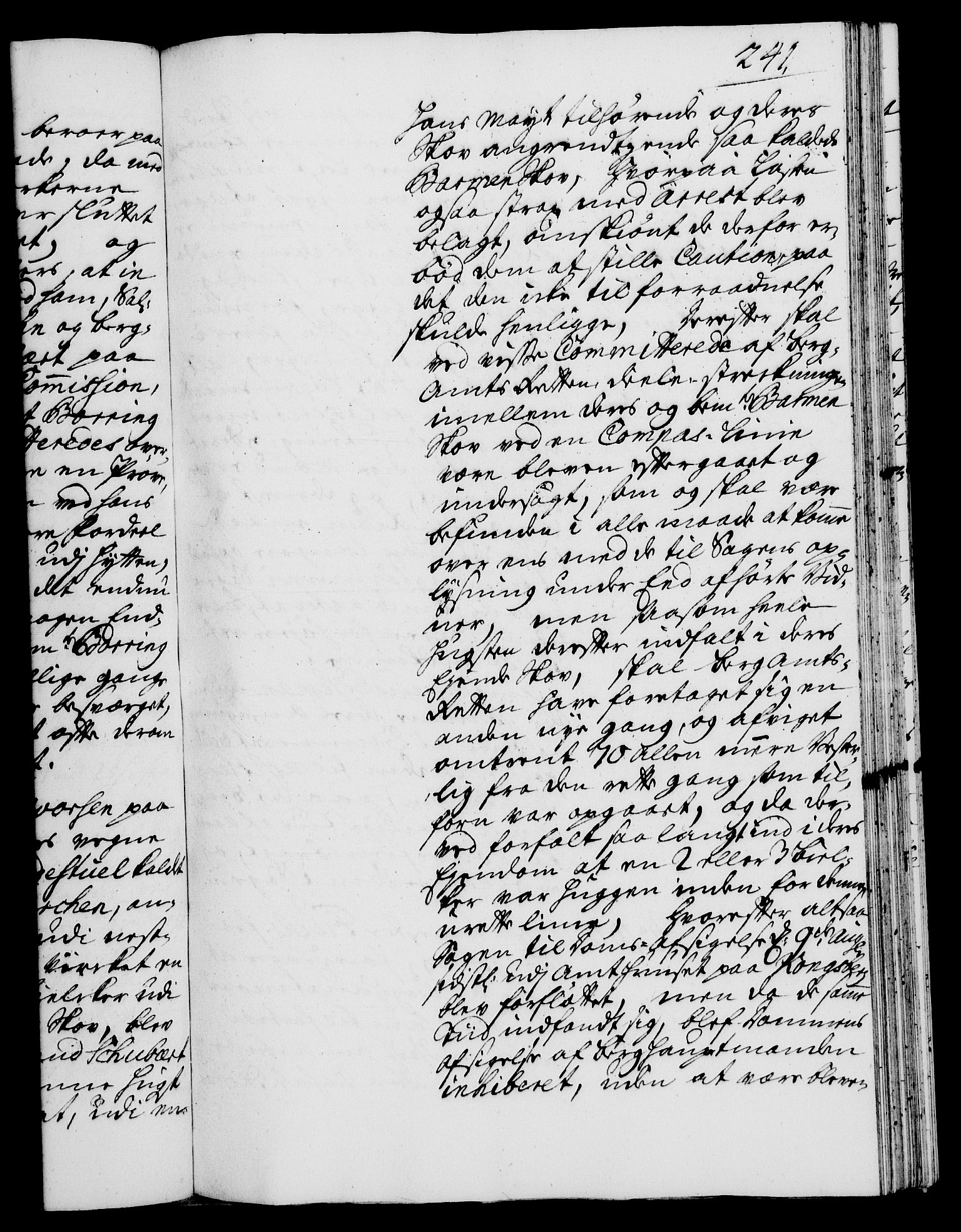 Rentekammeret, Kammerkanselliet, AV/RA-EA-3111/G/Gh/Gha/L0017: Norsk ekstraktmemorialprotokoll (merket RK 53.62), 1735, s. 241