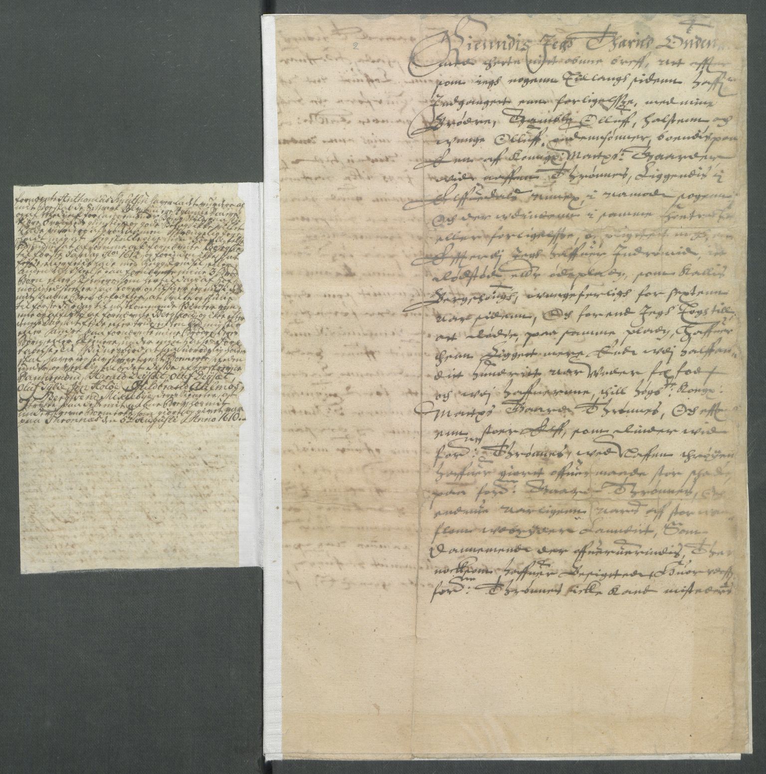 Riksarkivets diplomsamling, AV/RA-EA-5965/F02/L0110: Dokumenter, 1601, s. 66