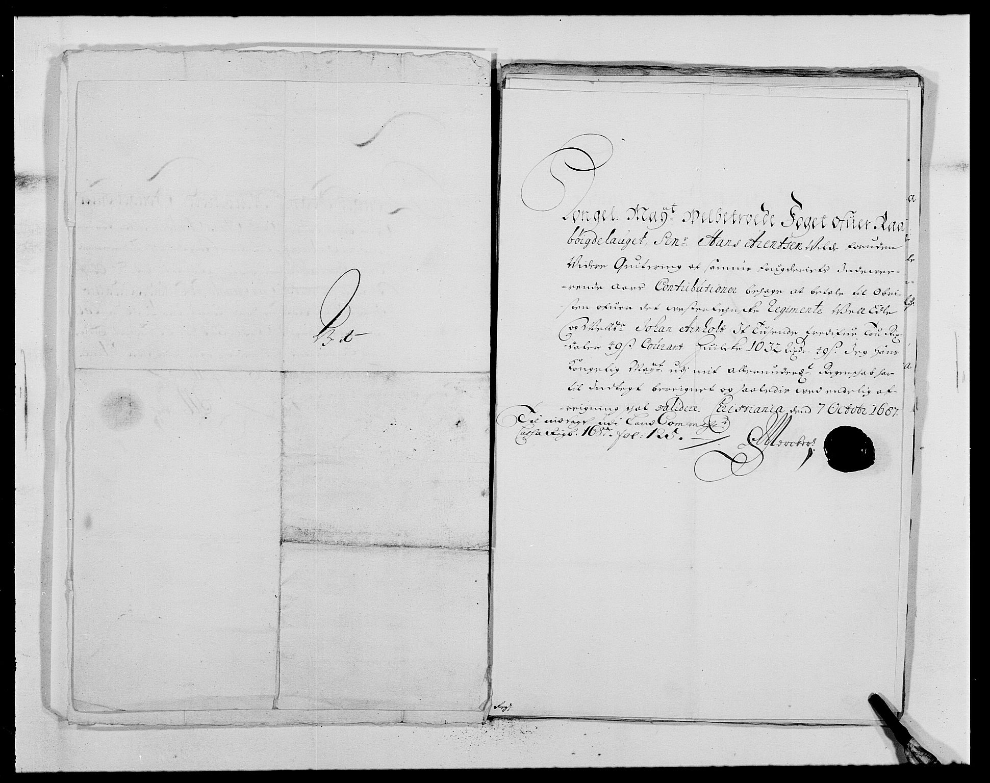 Rentekammeret inntil 1814, Reviderte regnskaper, Fogderegnskap, AV/RA-EA-4092/R40/L2440: Fogderegnskap Råbyggelag, 1686-1687, s. 201